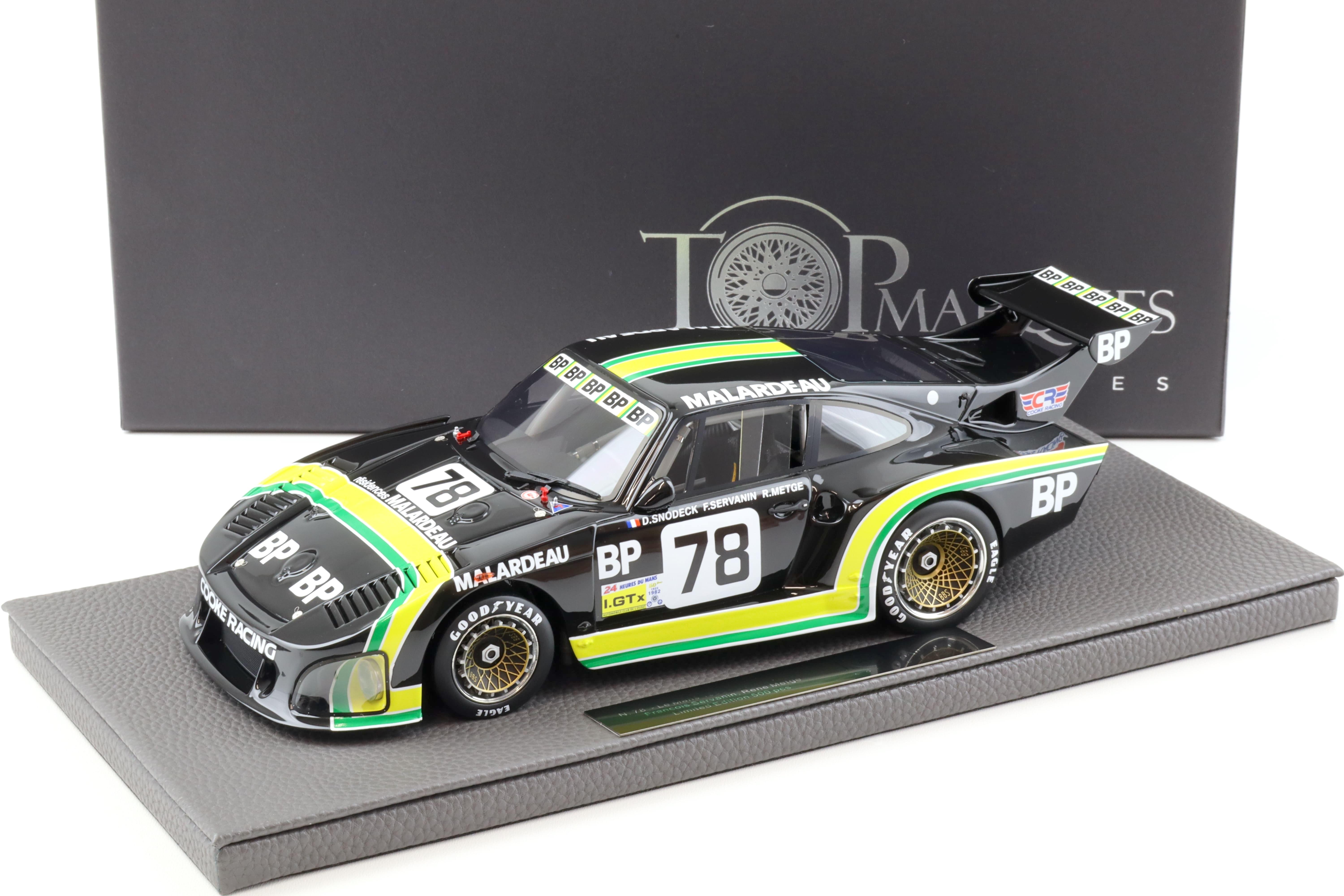 1:18 Top Marques Porsche 935 K3 Coke Racing BP Le Mans 1980 Snobeck #78
