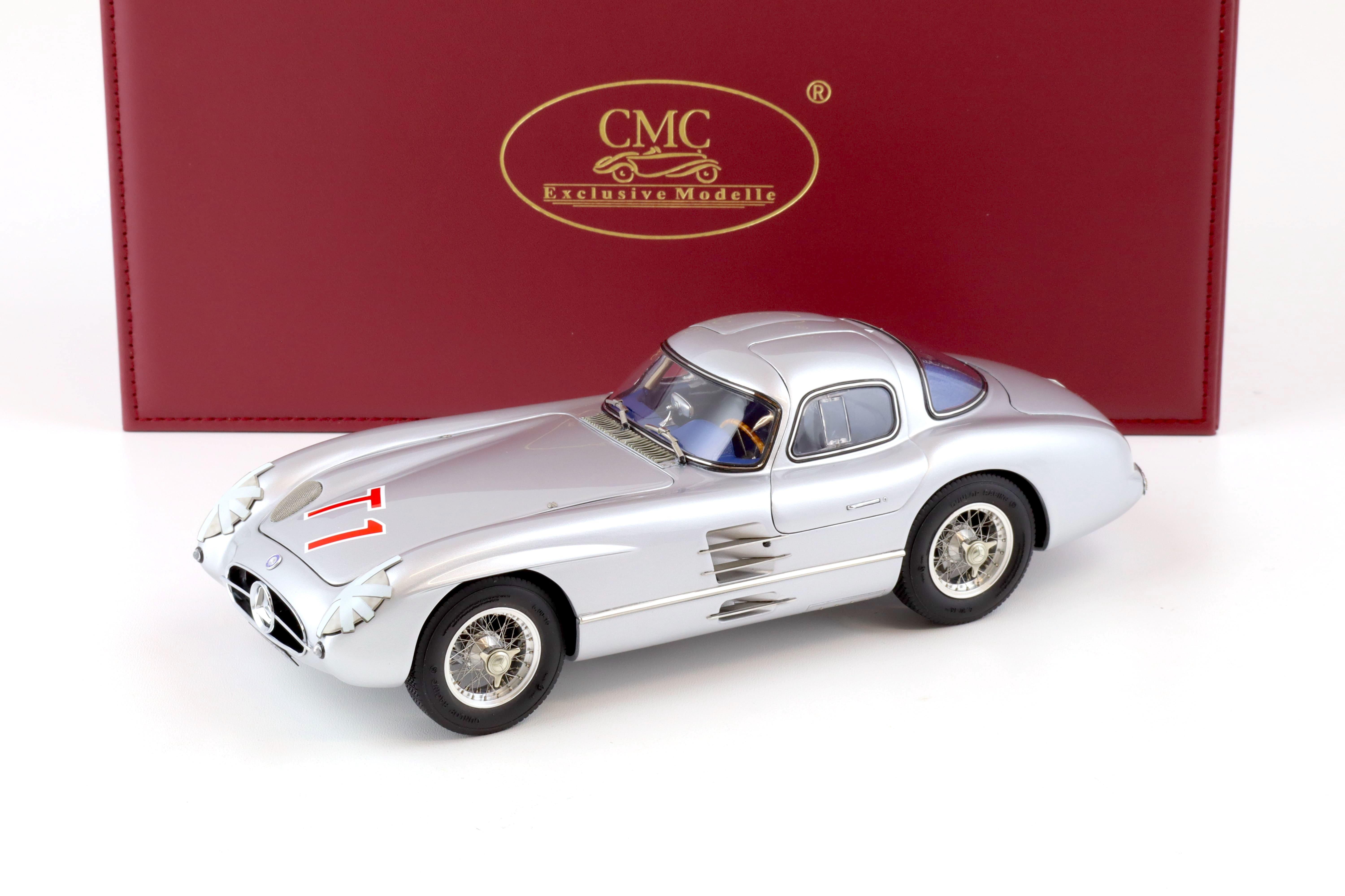 1:18 CMC Mercedes 300 SLR Uhlenhaut Coupe 1955 RAC Tourist Trophy #T1 M-245