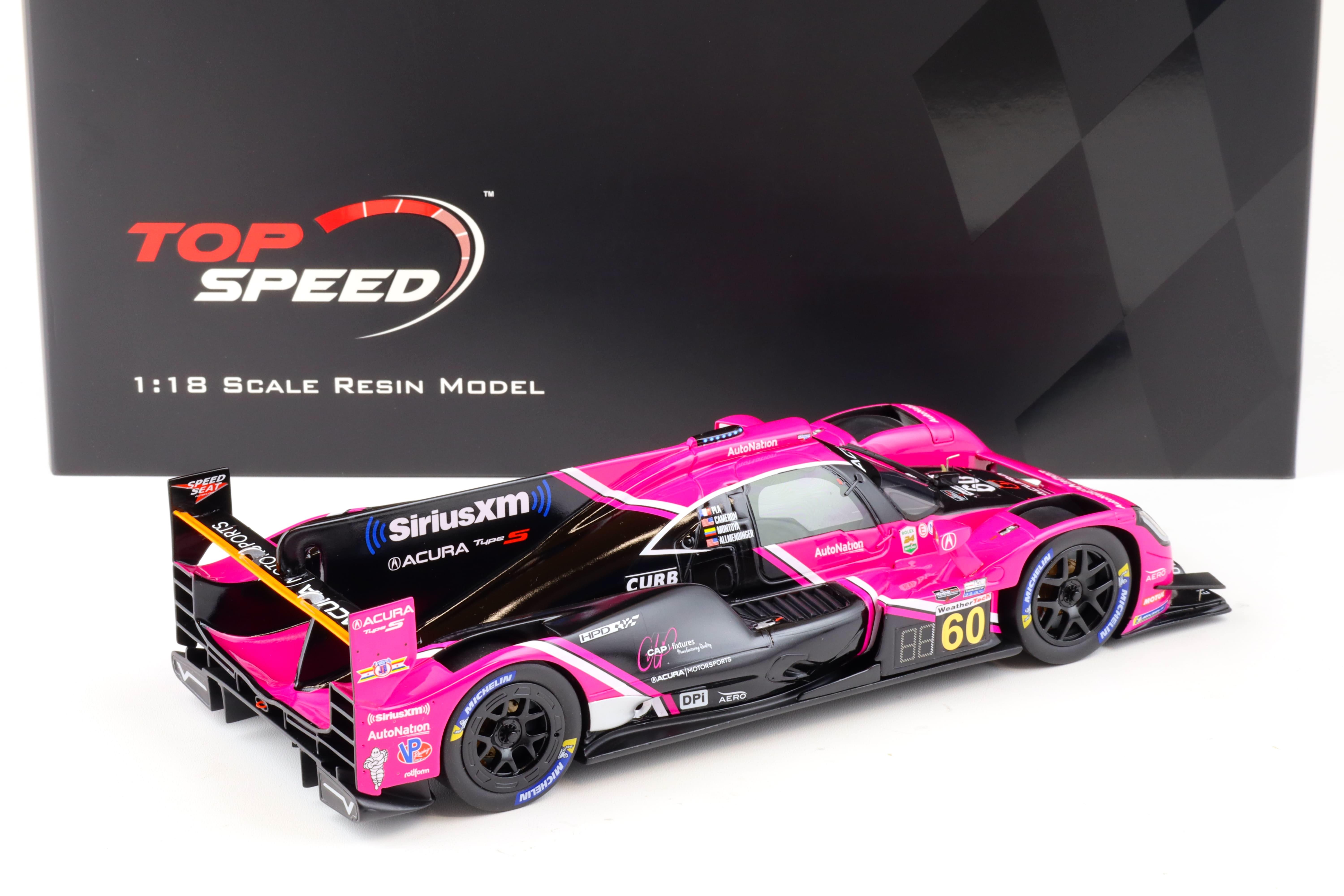 1:18 Top Speed Acura ARX-05 Dpi #60 IMSA Daytona 24h 2021 Meyer Shank Racing TS0325