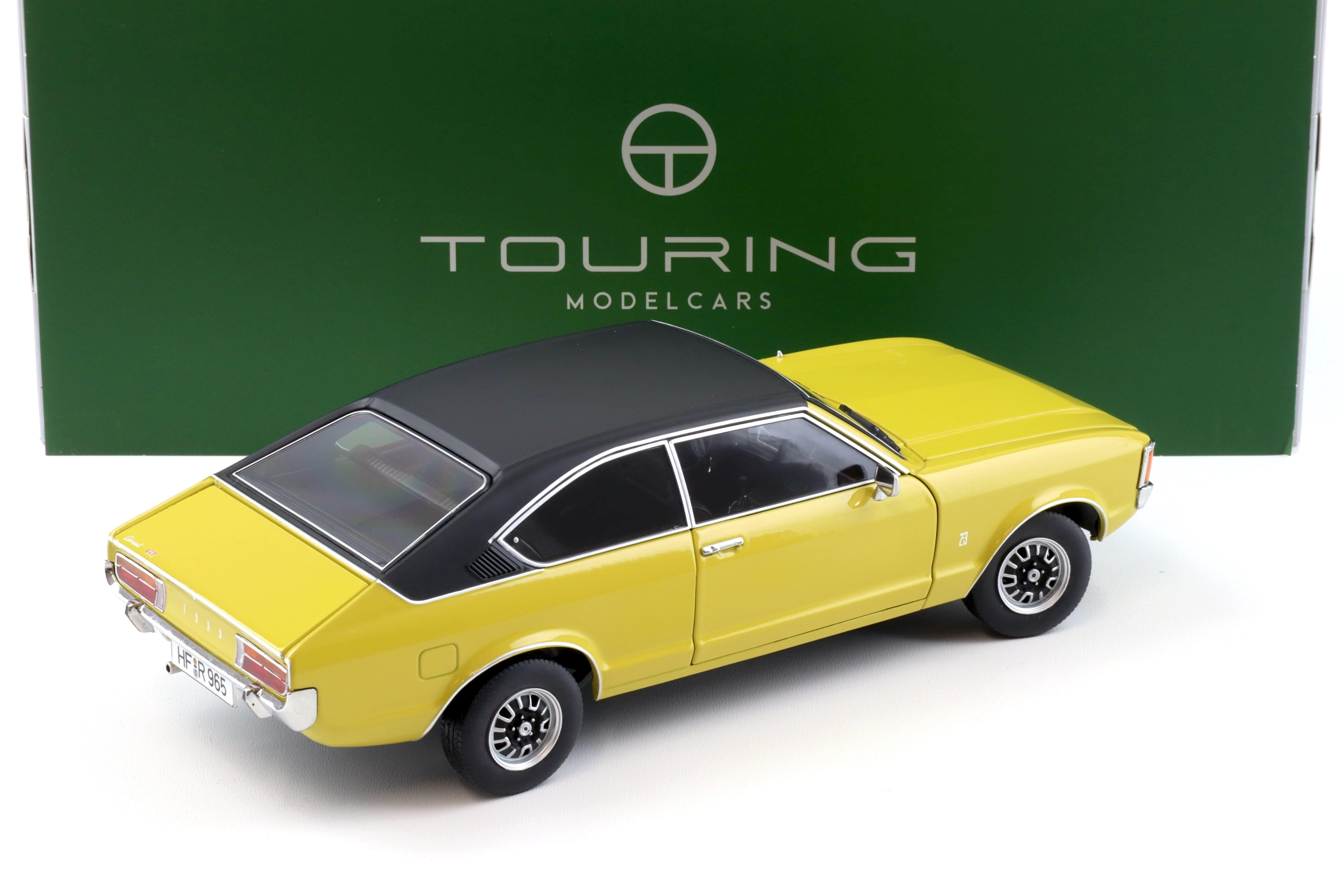 1:18 Touring Modelcars Ford Granada Consul Coupe 2. Series Daytona yellow 1975