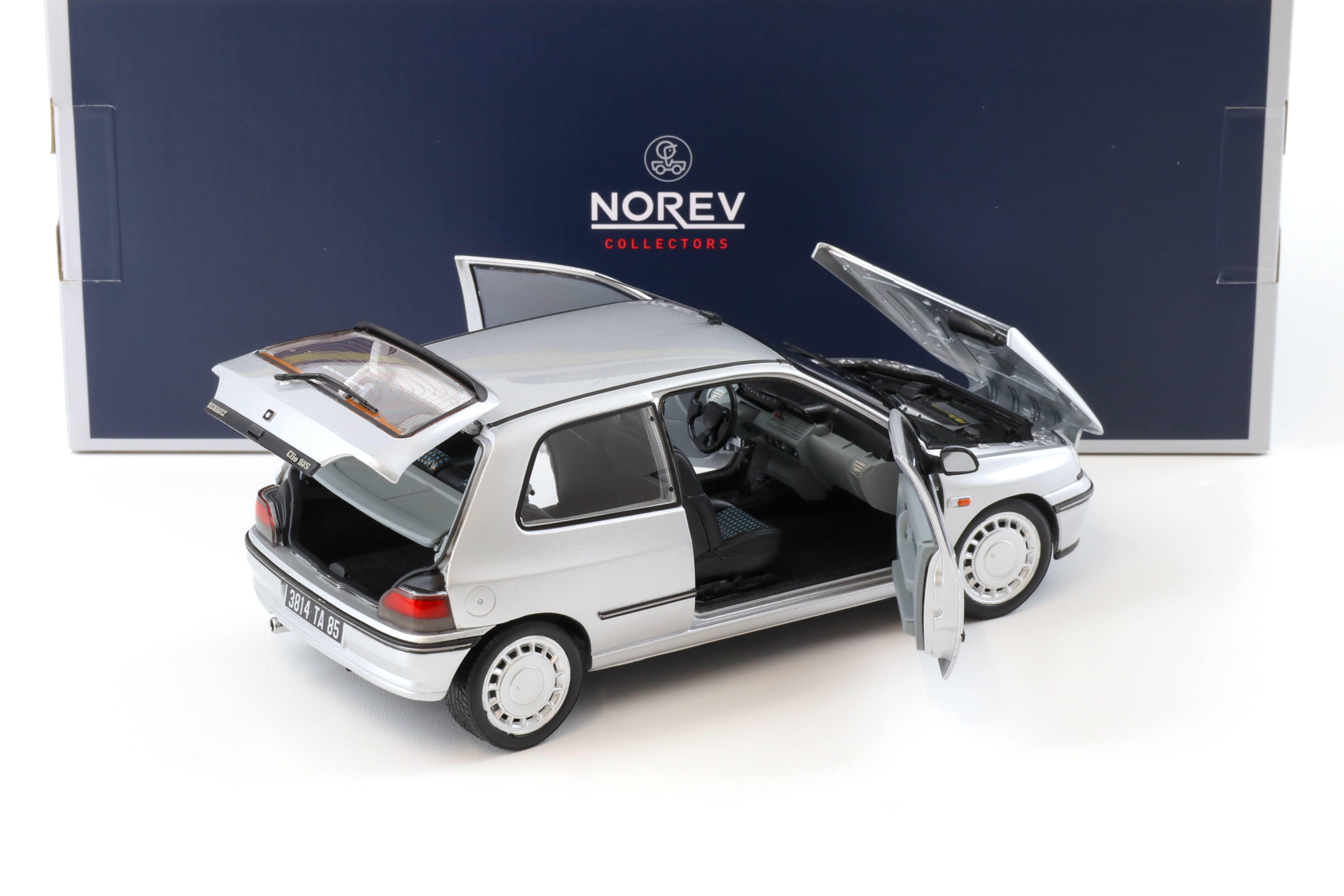 1:18 Norev Renault Clio 16S Iceberg grey 1992