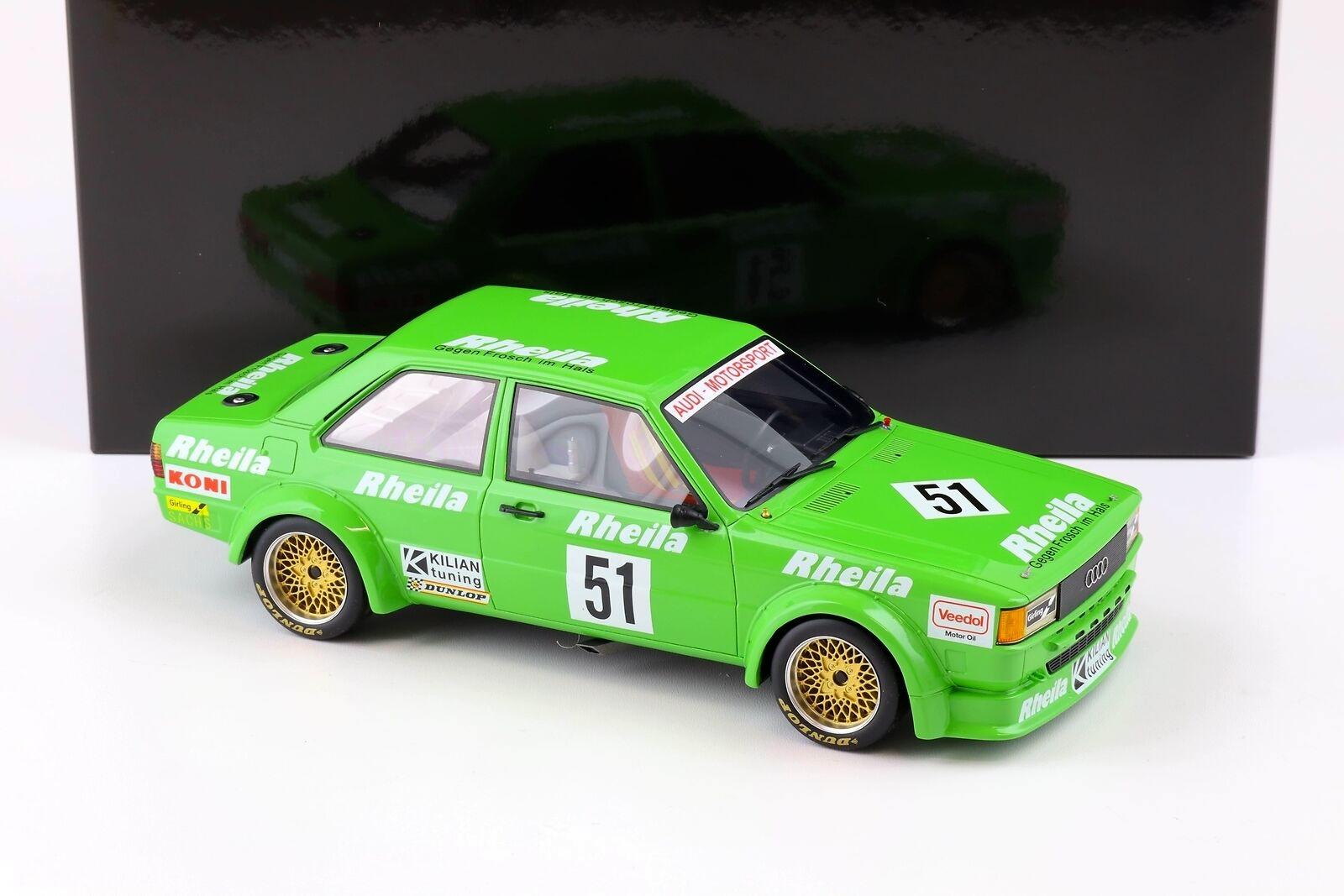 1:18 Premium ClassiXXs Audi 80 (B2) Gr.2 No.51 Kilian Tuning ETCC Zolder 1980