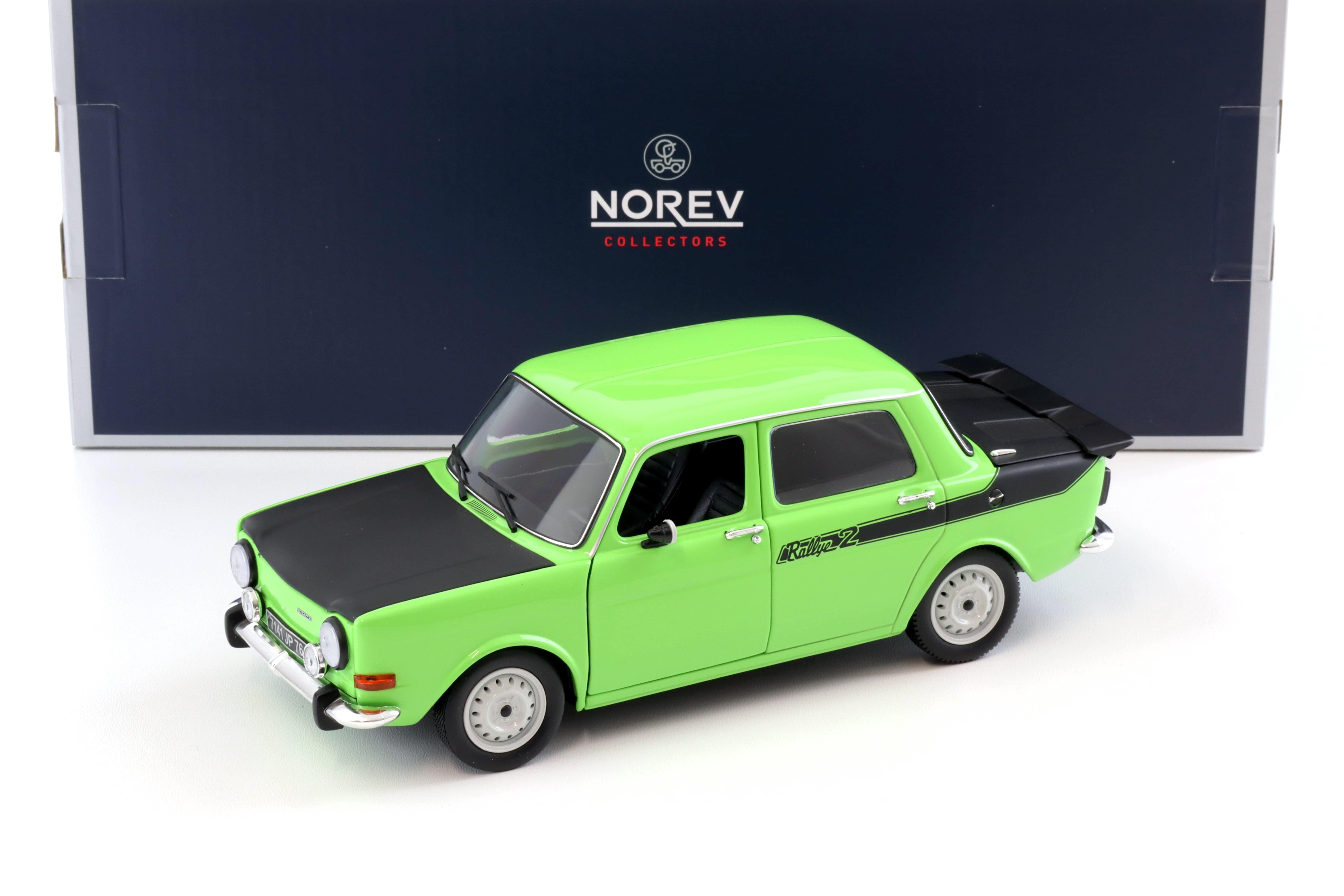 1:18 Norev Simca 1000 Rallye 2 Racing green/ matt black 1976