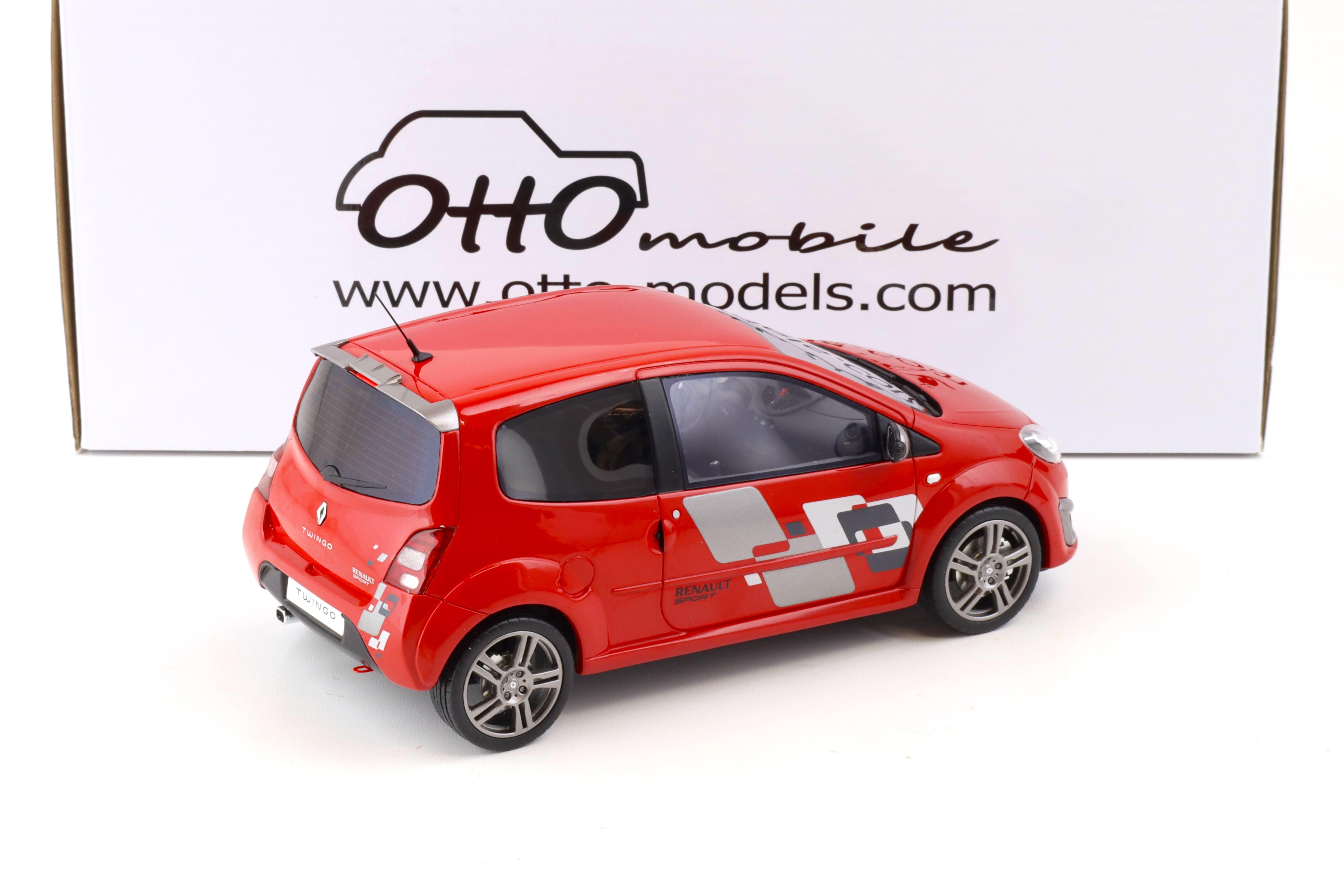 1:18 OTTO mobile OT446 Renault Twingo RS Phase 1 red 2008