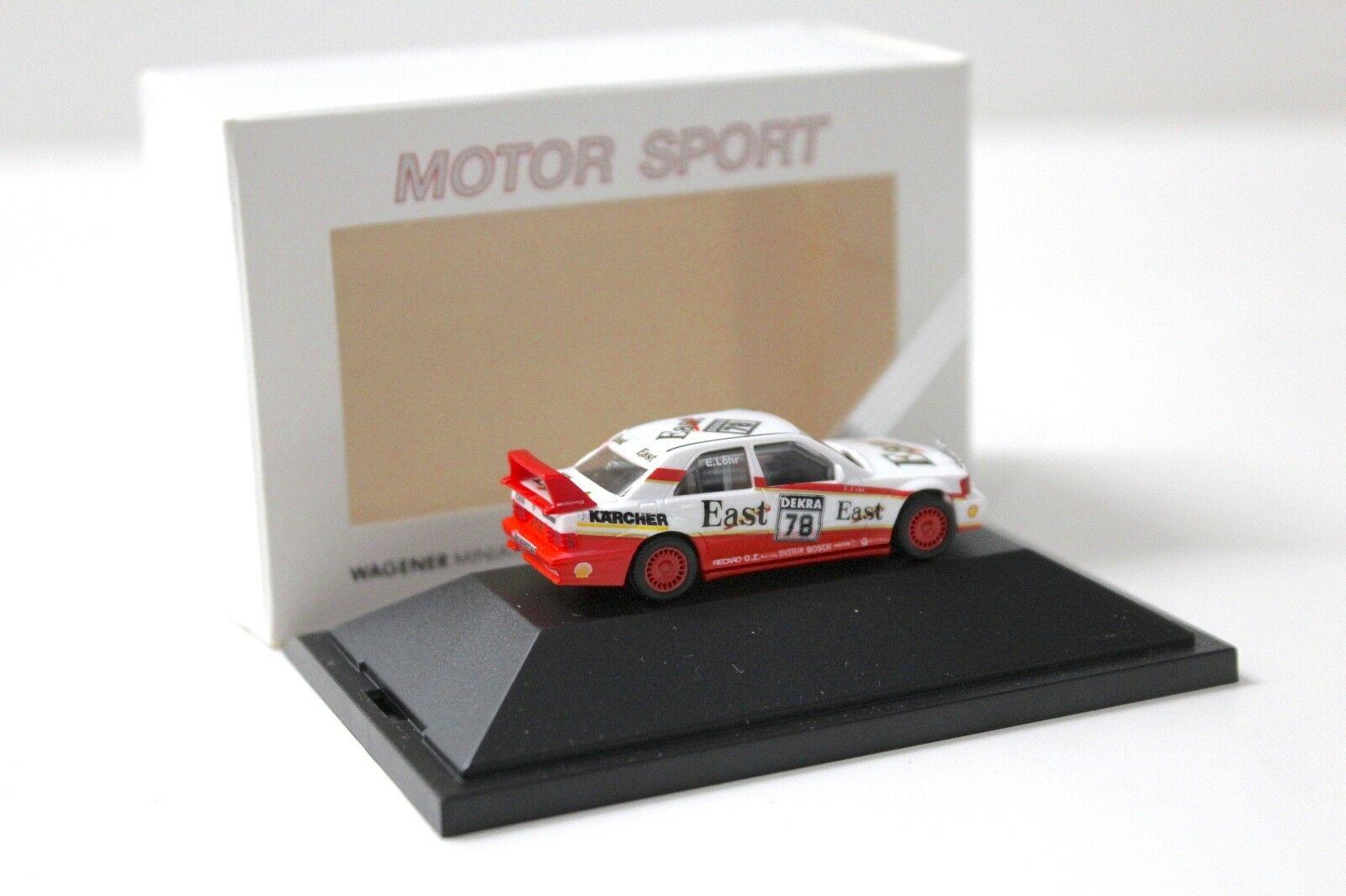 1:87 Herpa AMG Mercedes 190E 2.5-16V EVO II EAST Lohr #78