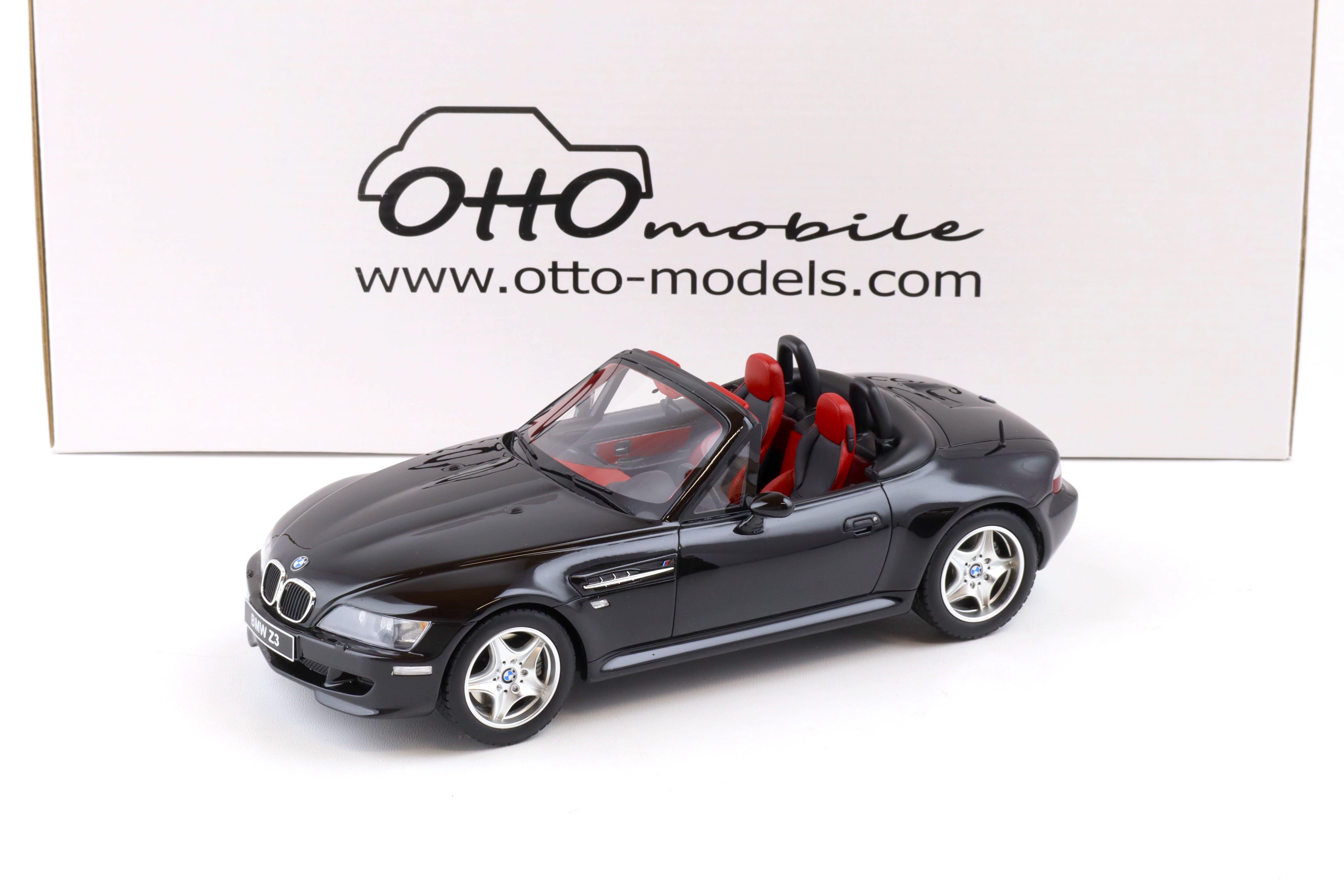 1:18 OTTO mobile OT1016 BMW Z3 M Roadster black/ red 1999