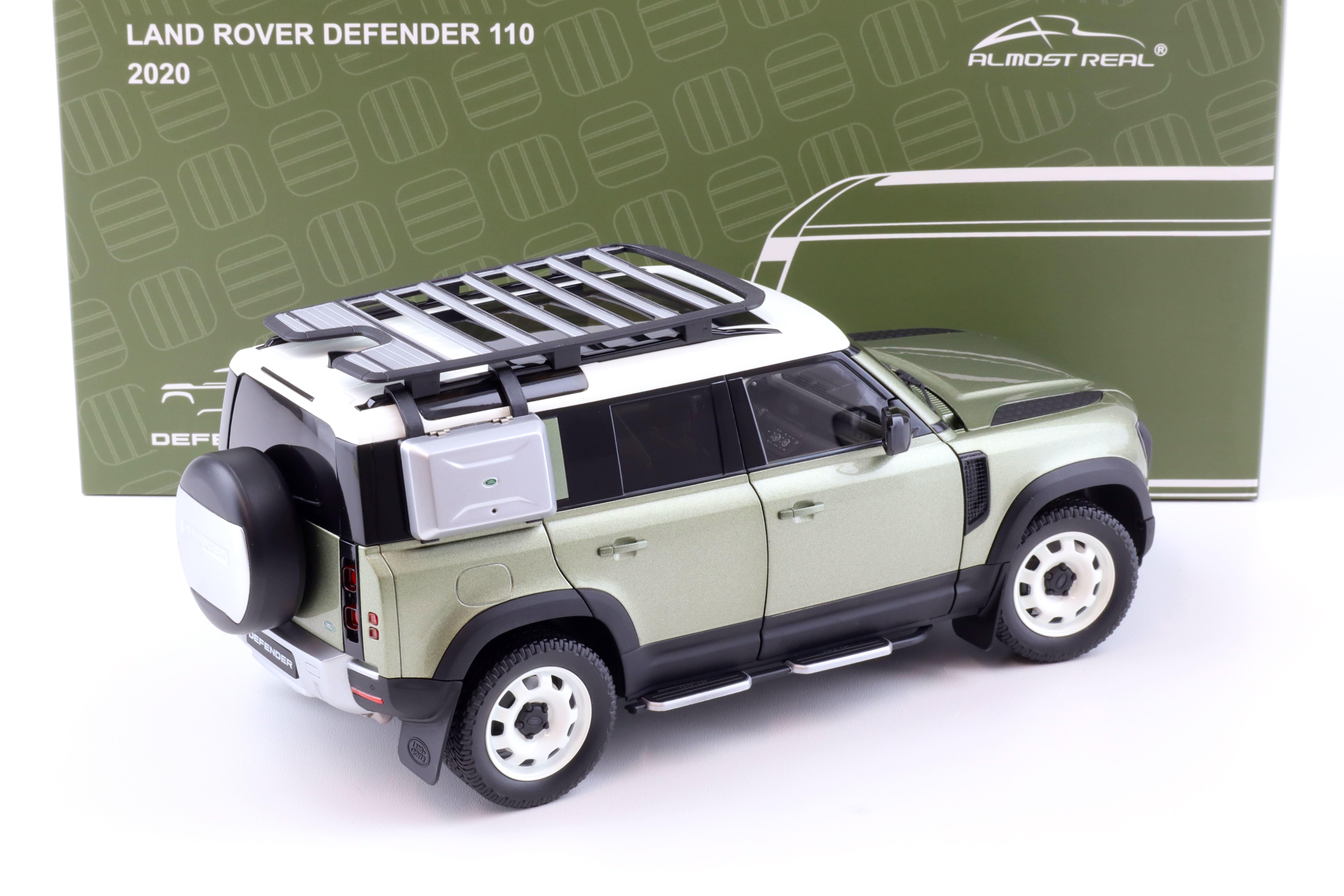 1:18 Almost Real Land Rover Defender 110 Pangea green 2020