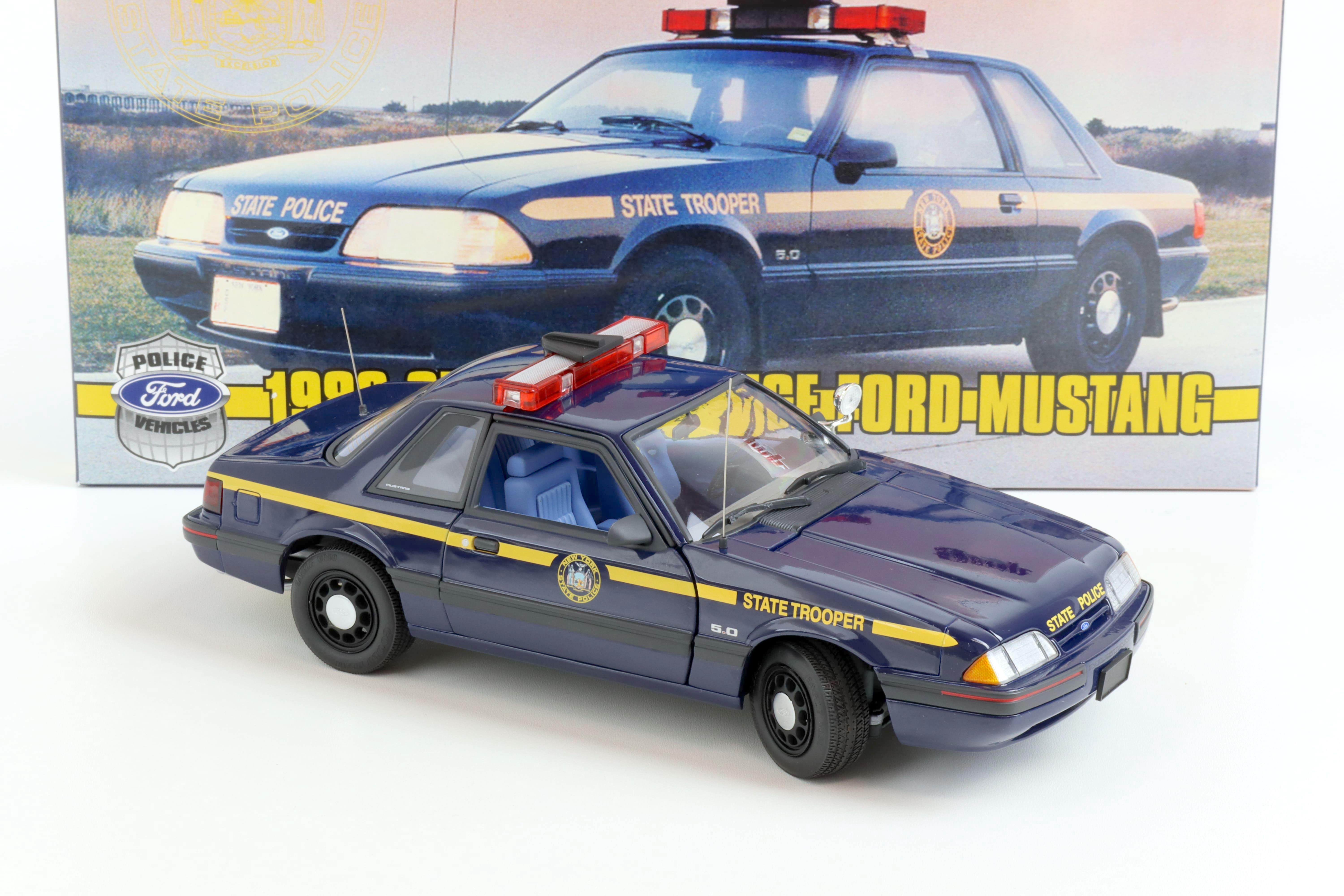 1:18 GMP 1988 Ford Mustang 5.0 Coupe New York State Police Special Service