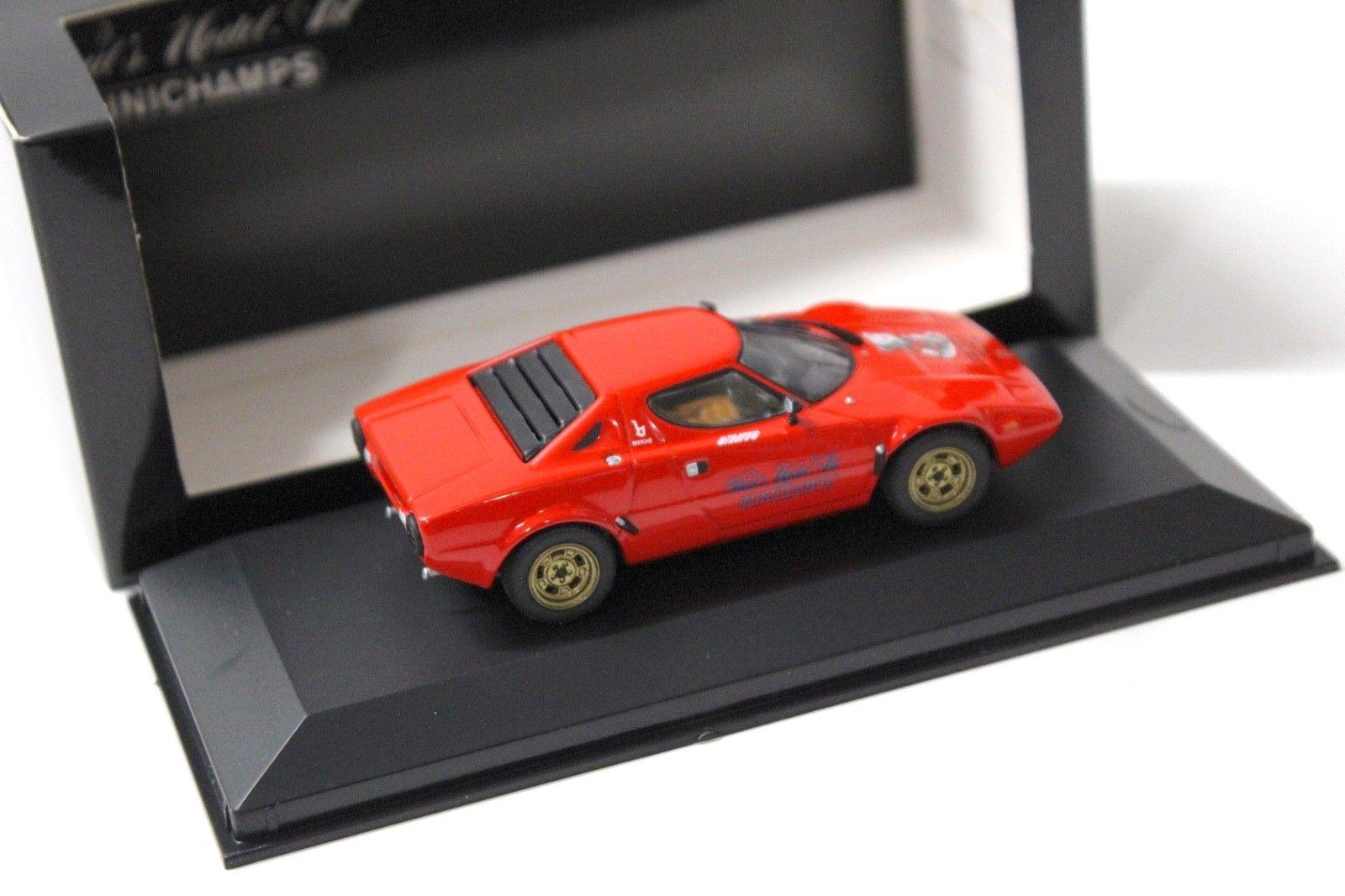 1:43 Minichamps Lancia Stratos HF "Spielwarenmesse TOY FAIR 2000" red