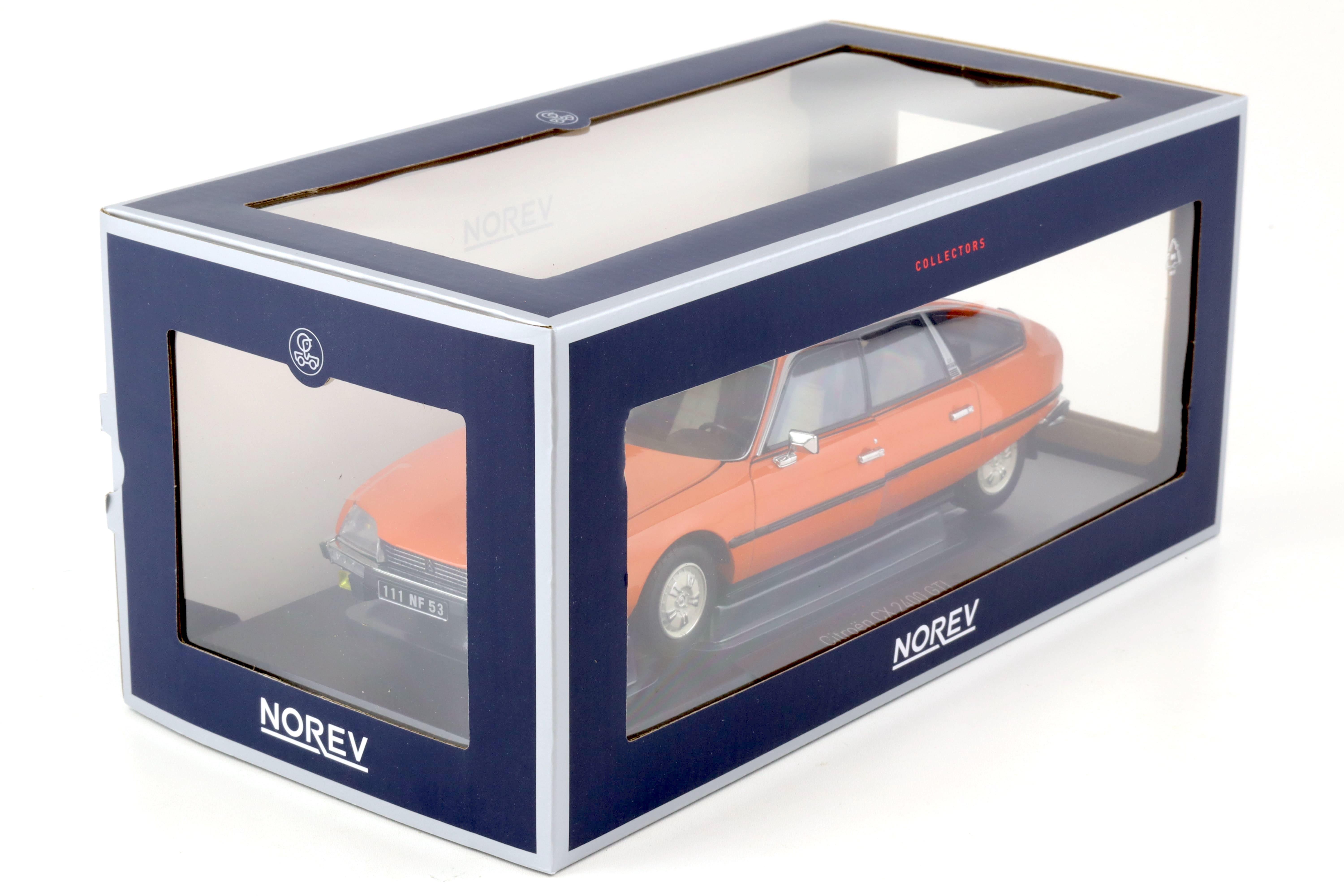 1:18 Norev 1977 Citroen CX 2400 GTI mandarine orange