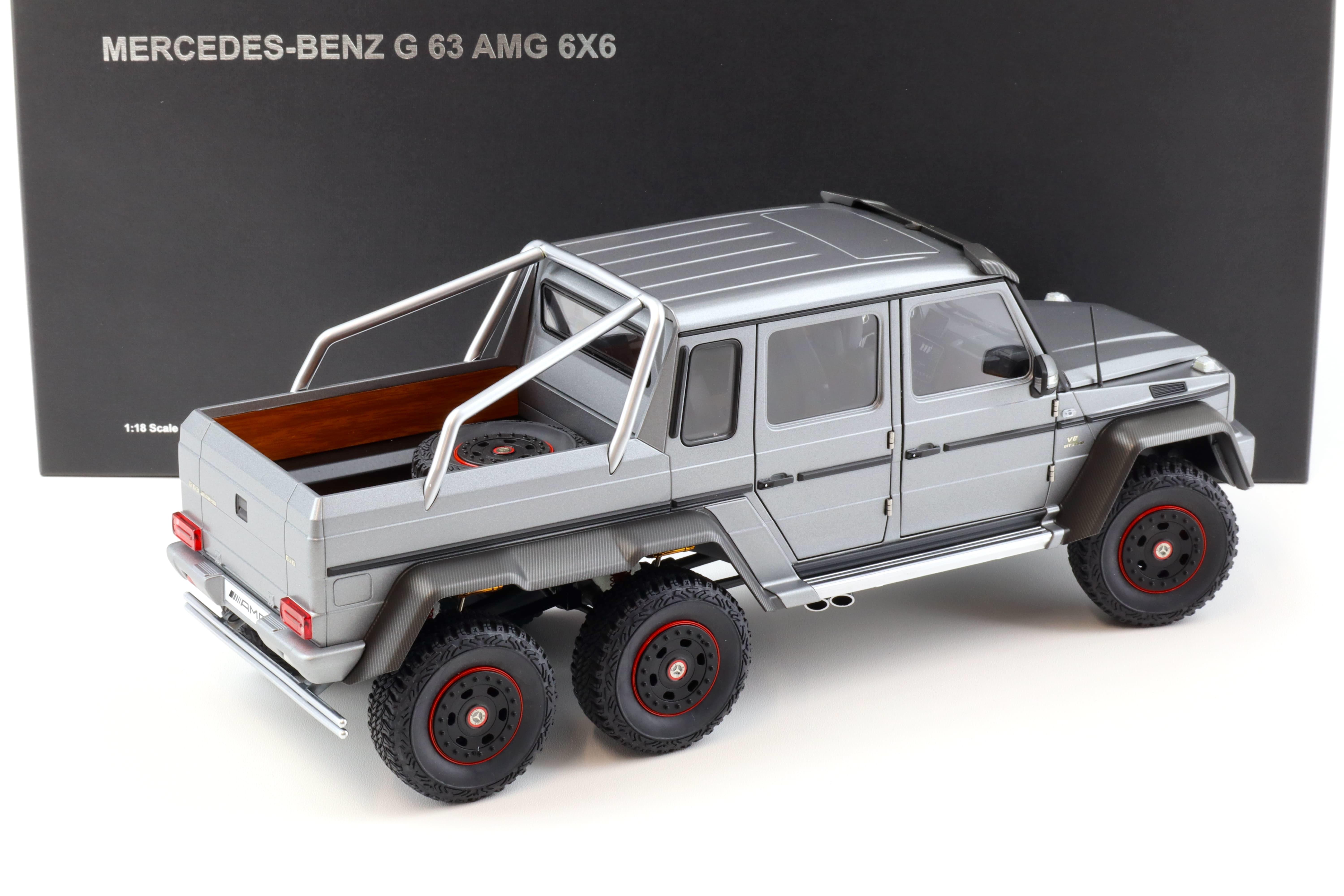 1:18 AUTOart 2013 Mercedes G63 AMG 6x6 Designo Platinum Magno 76308