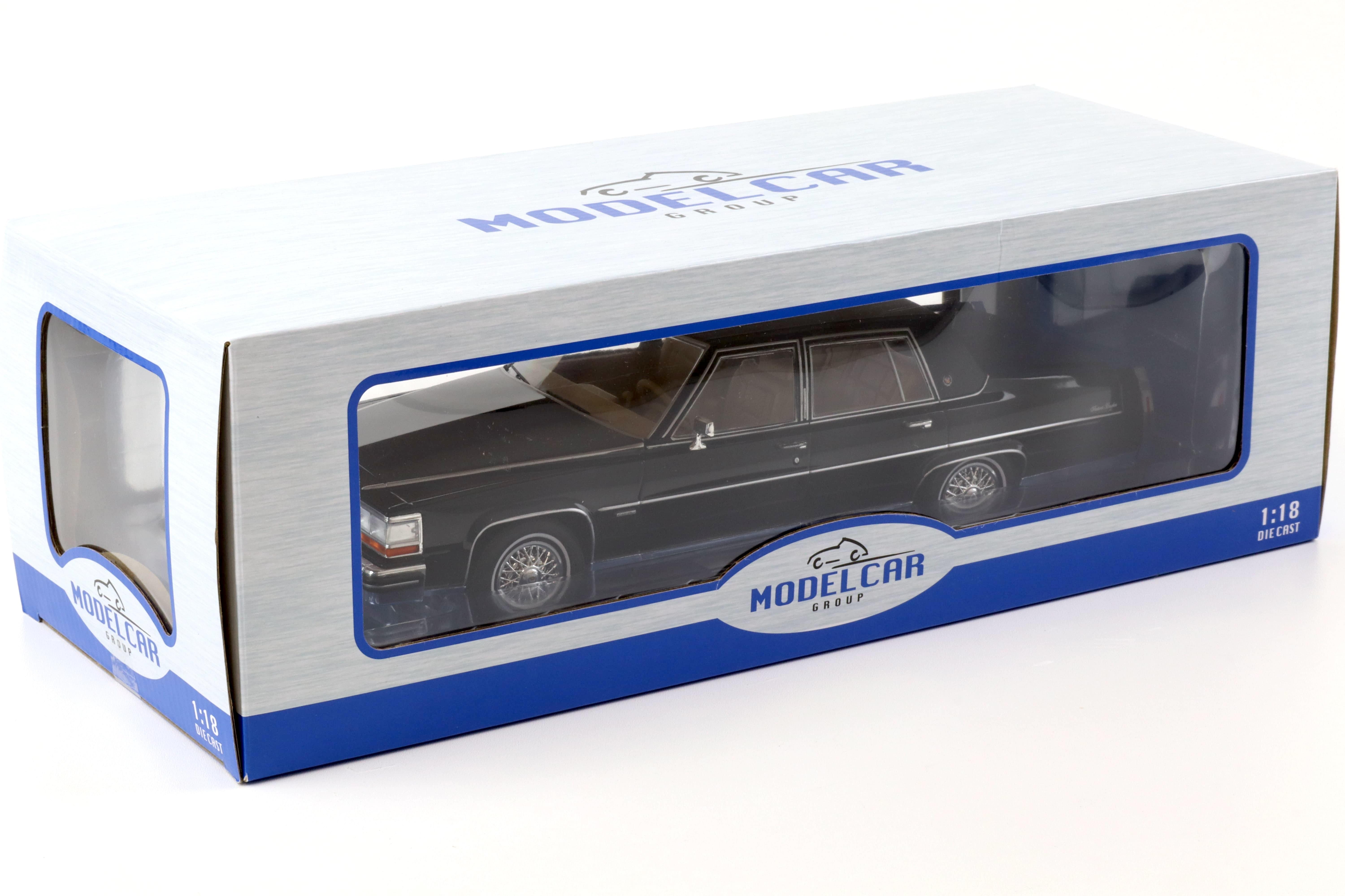 1:18 MCG 1982 Cadillac Fleetwood Brougham black