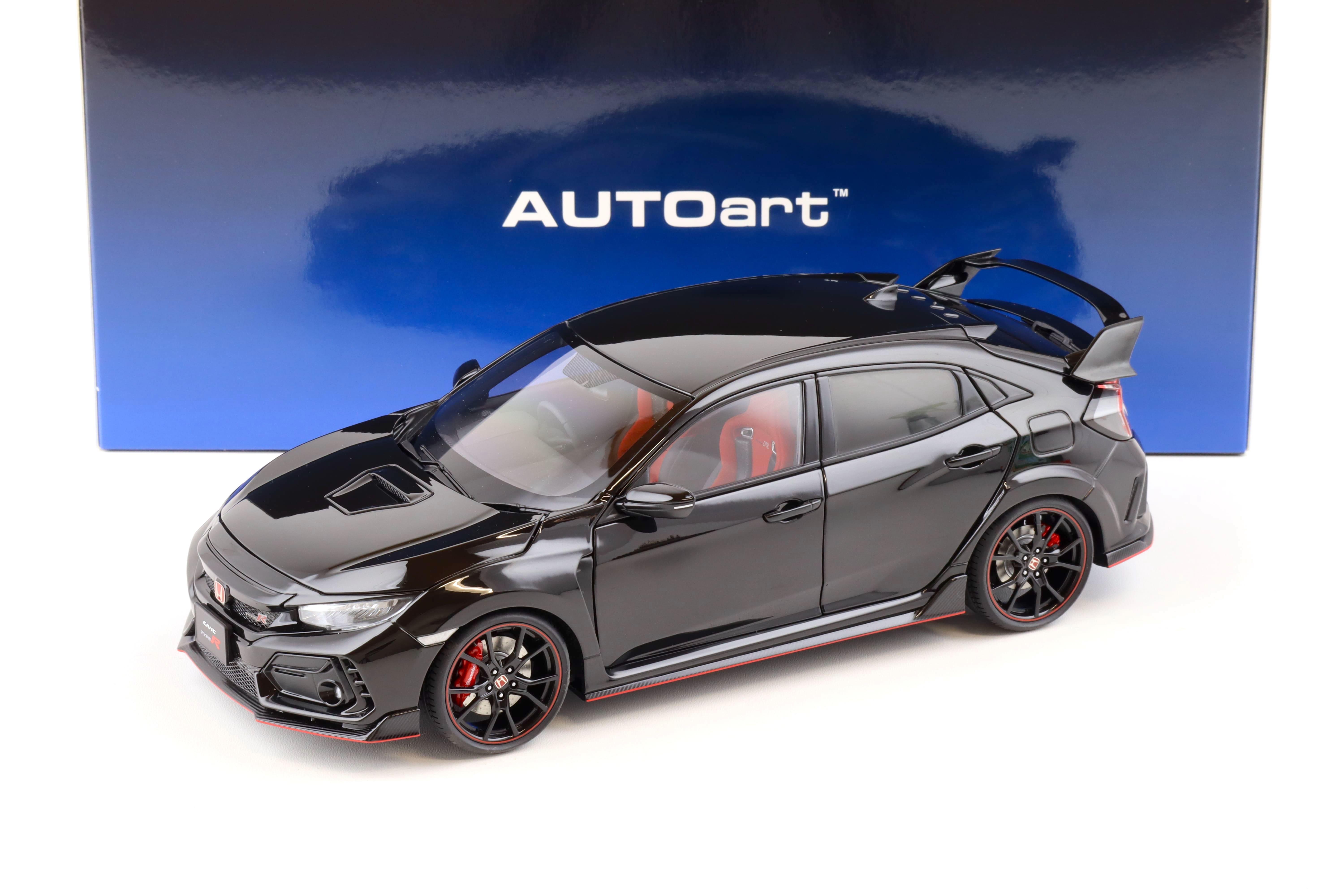 1:18 AUTOart Honda Civic Type R (FK8) 2021 Crystal black pearl 73222