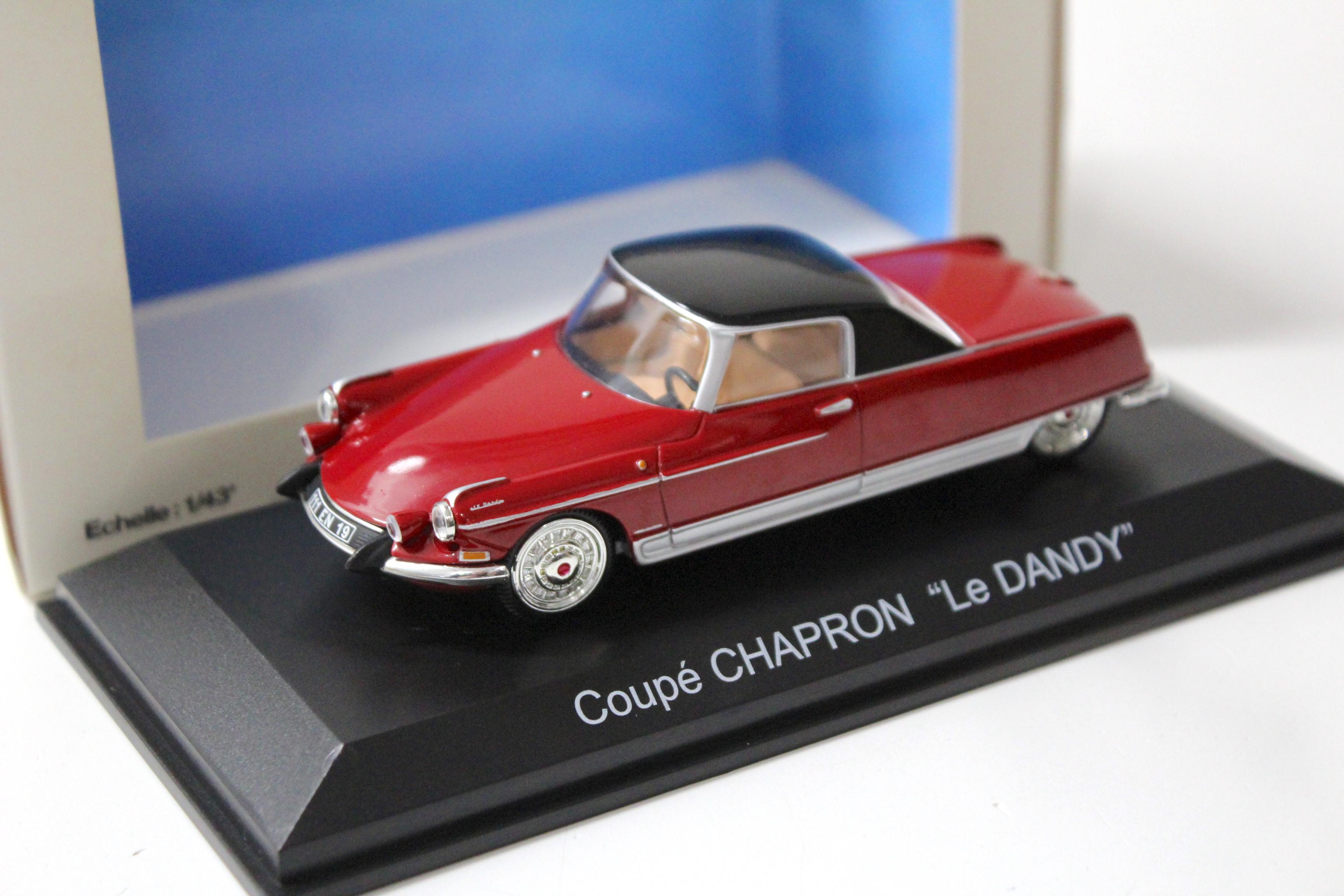 1:43 Norev Citroen Coupe CHAPRON "Le Dandy" red/ black roof