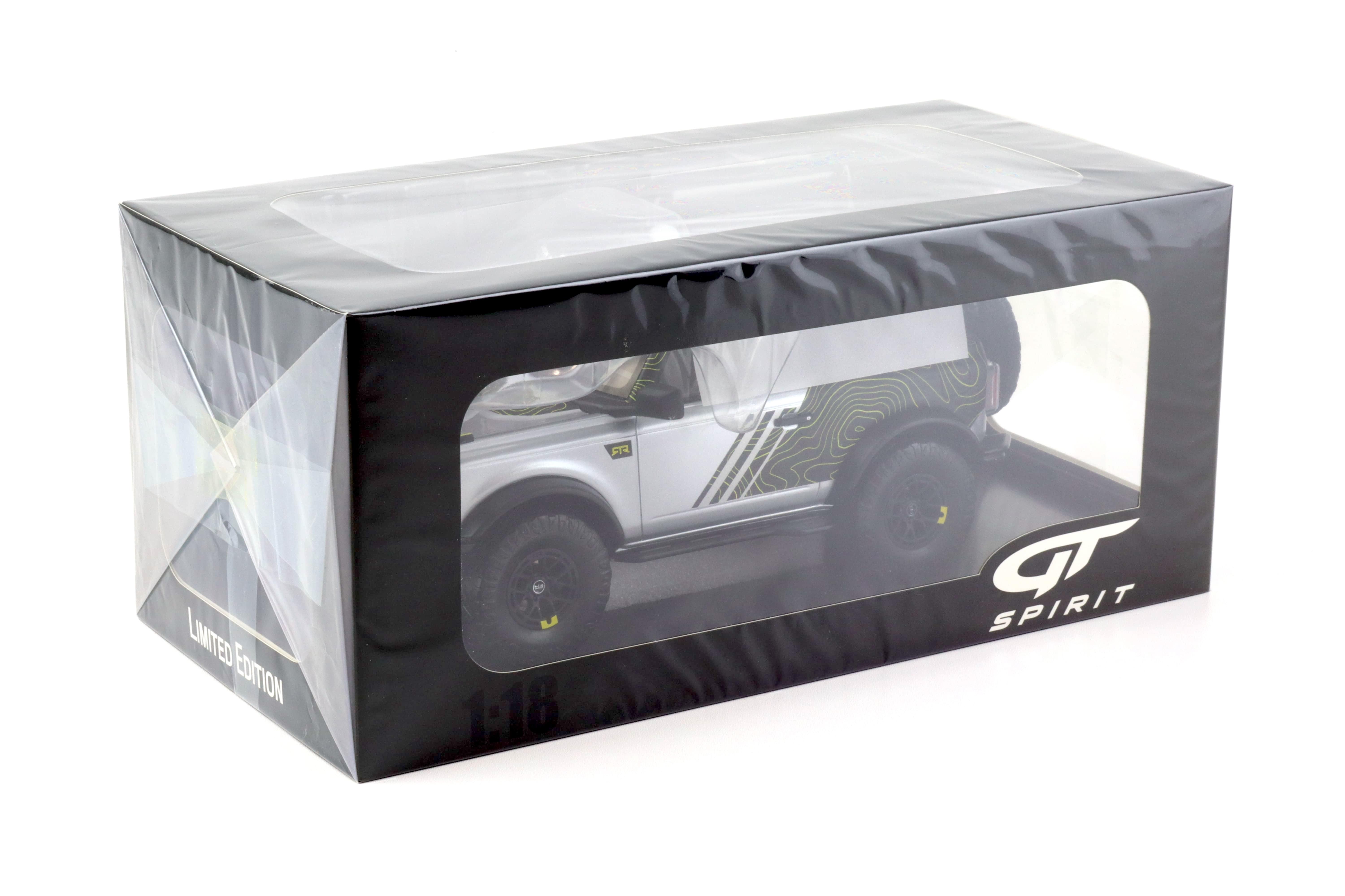 1:18 GT Spirit GT404 Ford Bronco by RTR 2022 iconic silver/ green