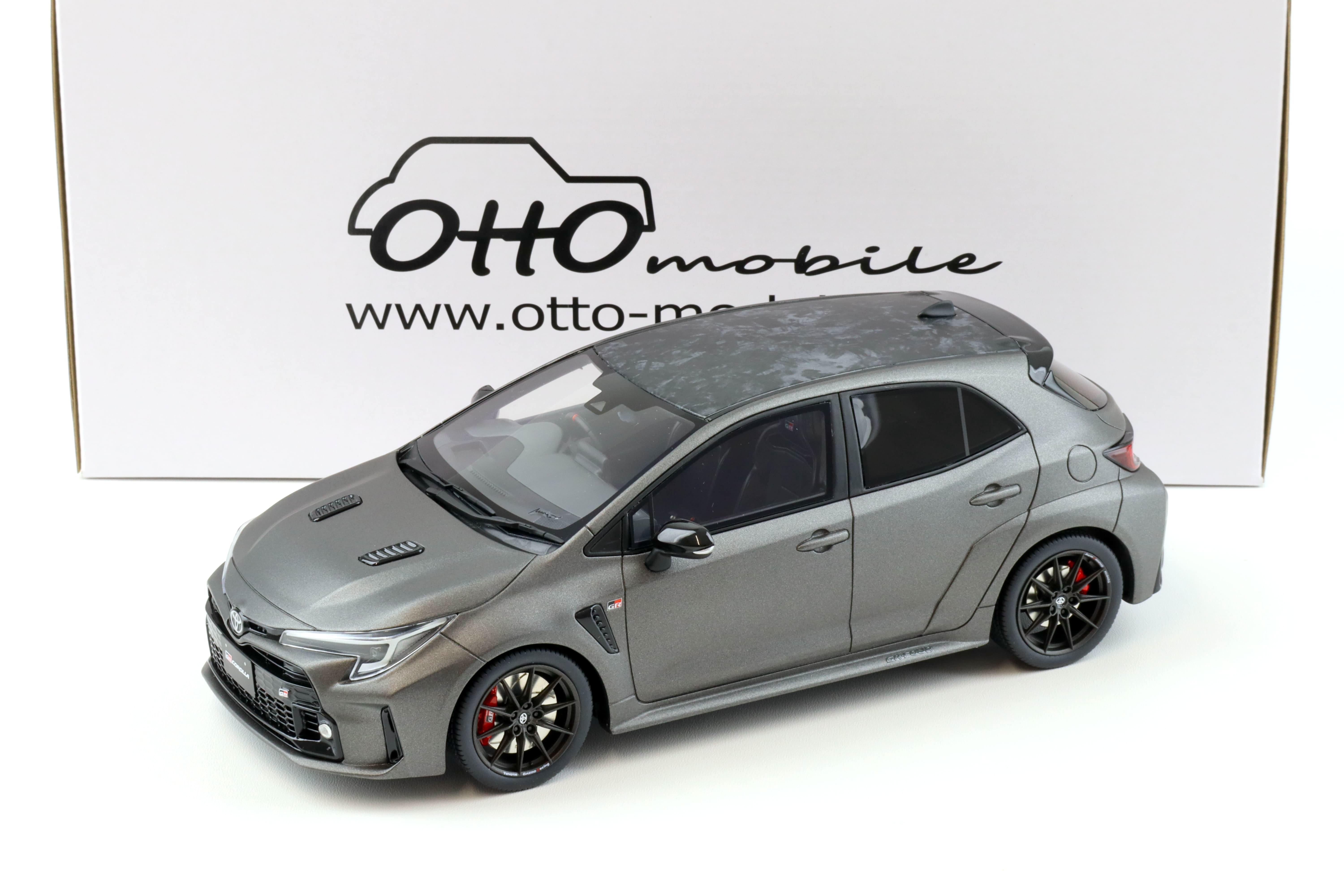 1:18 OTTO mobile OT451 Toyota Corolla GR Morizo Edition grey 2022