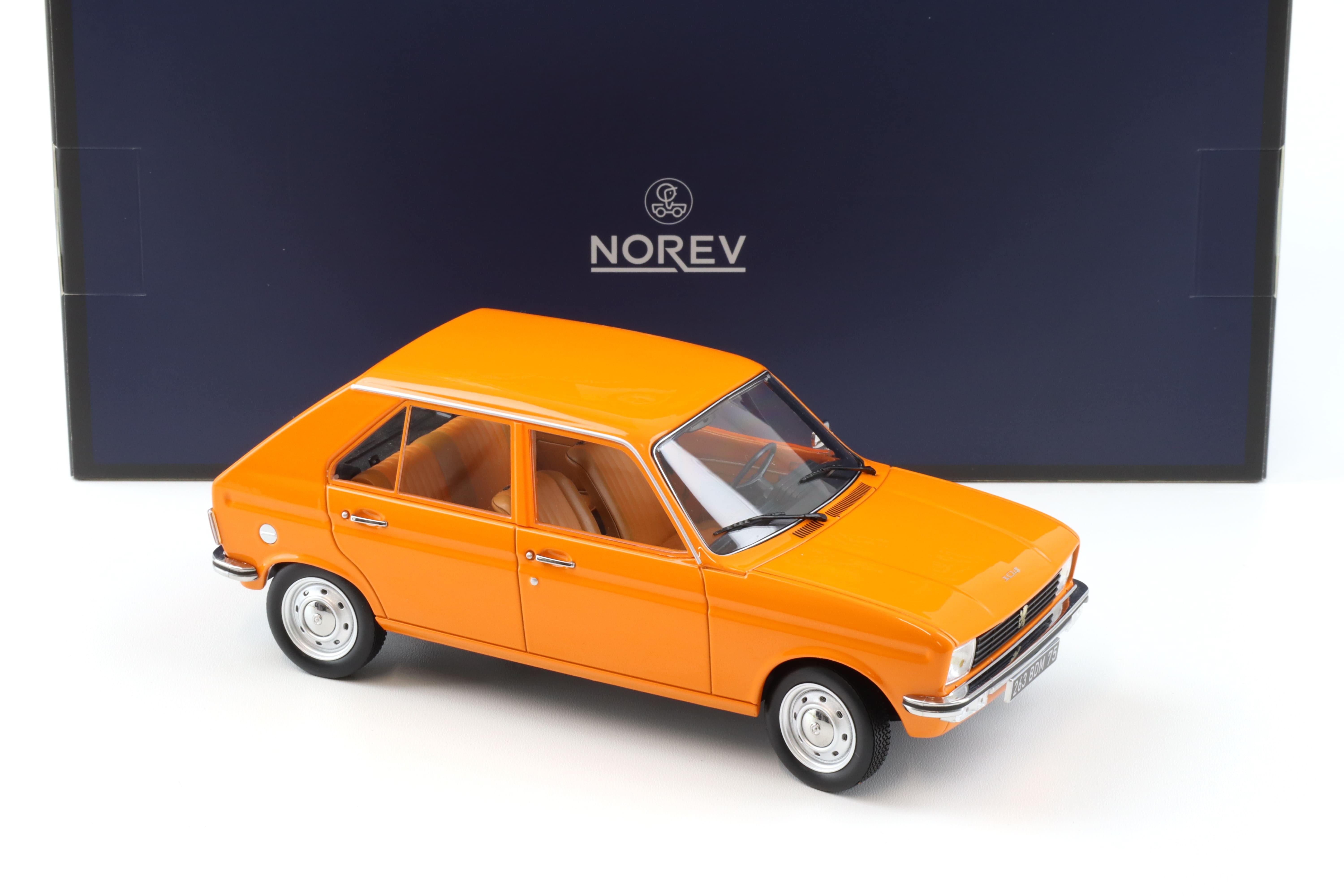 1:18 Norev Peugeot 104 GL 1977 orange - Limited 300 pcs.