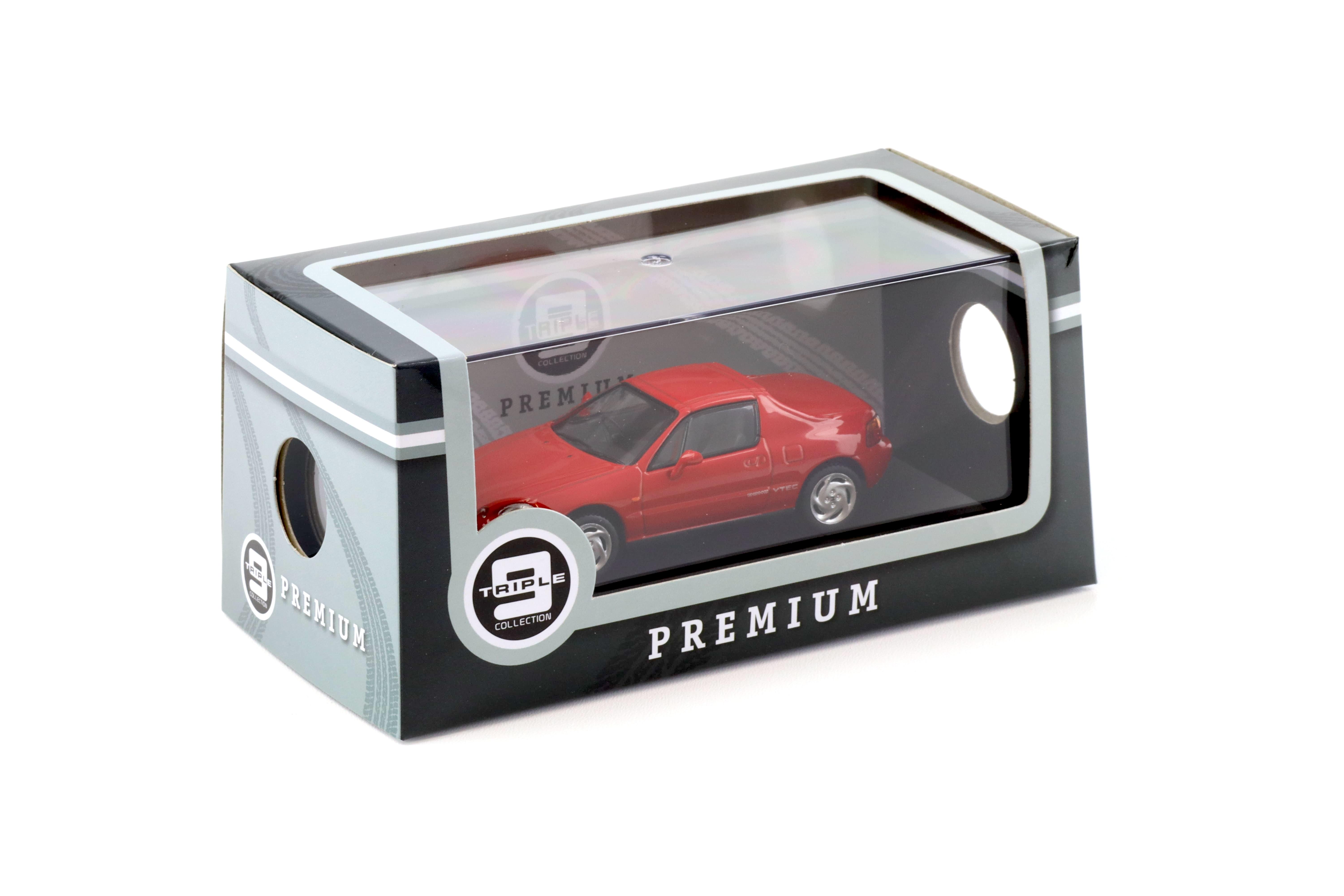 1:43 Triple9 Premium Honda CR-X Delsol 1992 red
