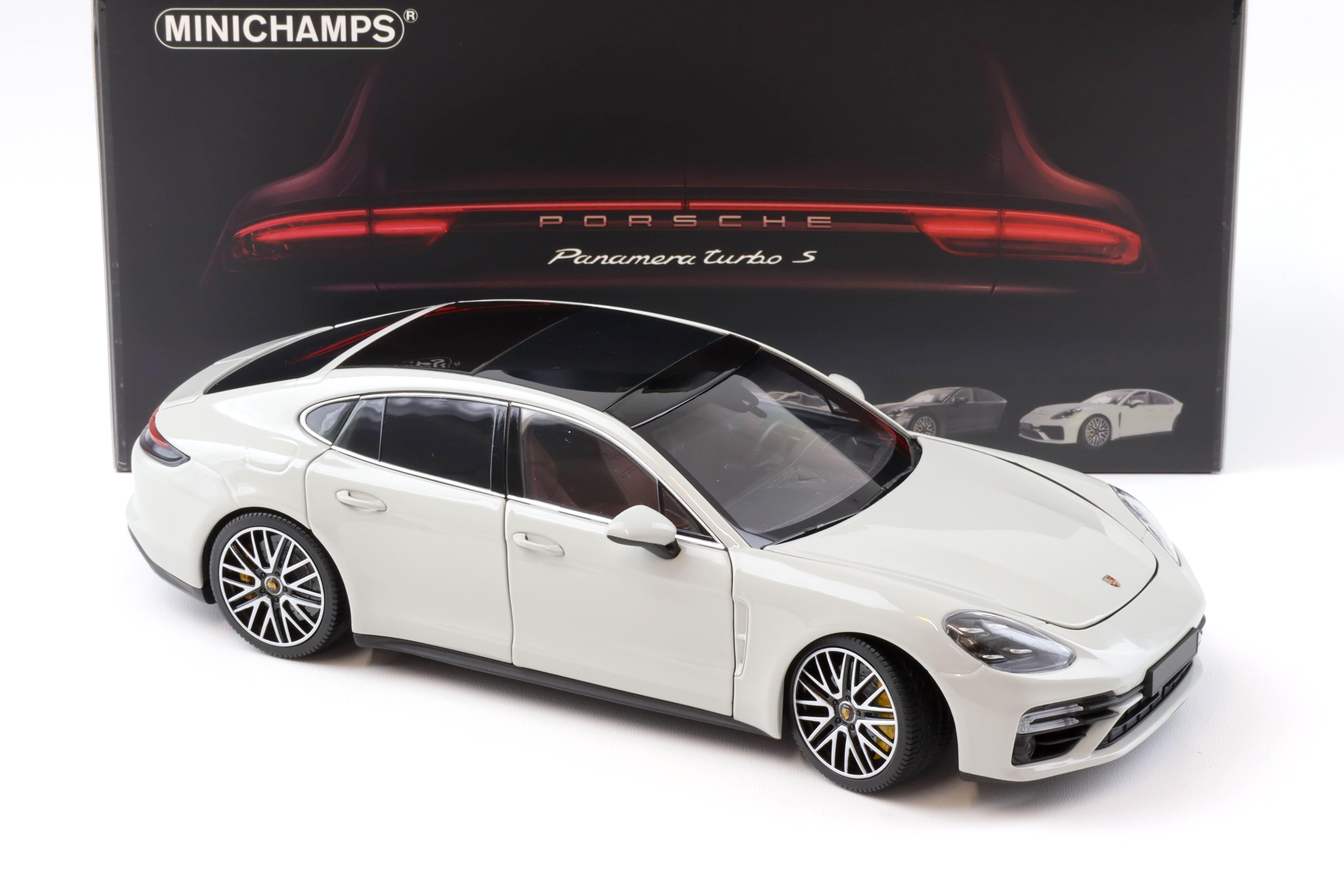 1:18 Minichamps Porsche Panamera Turbo S 2020 Chalk grey