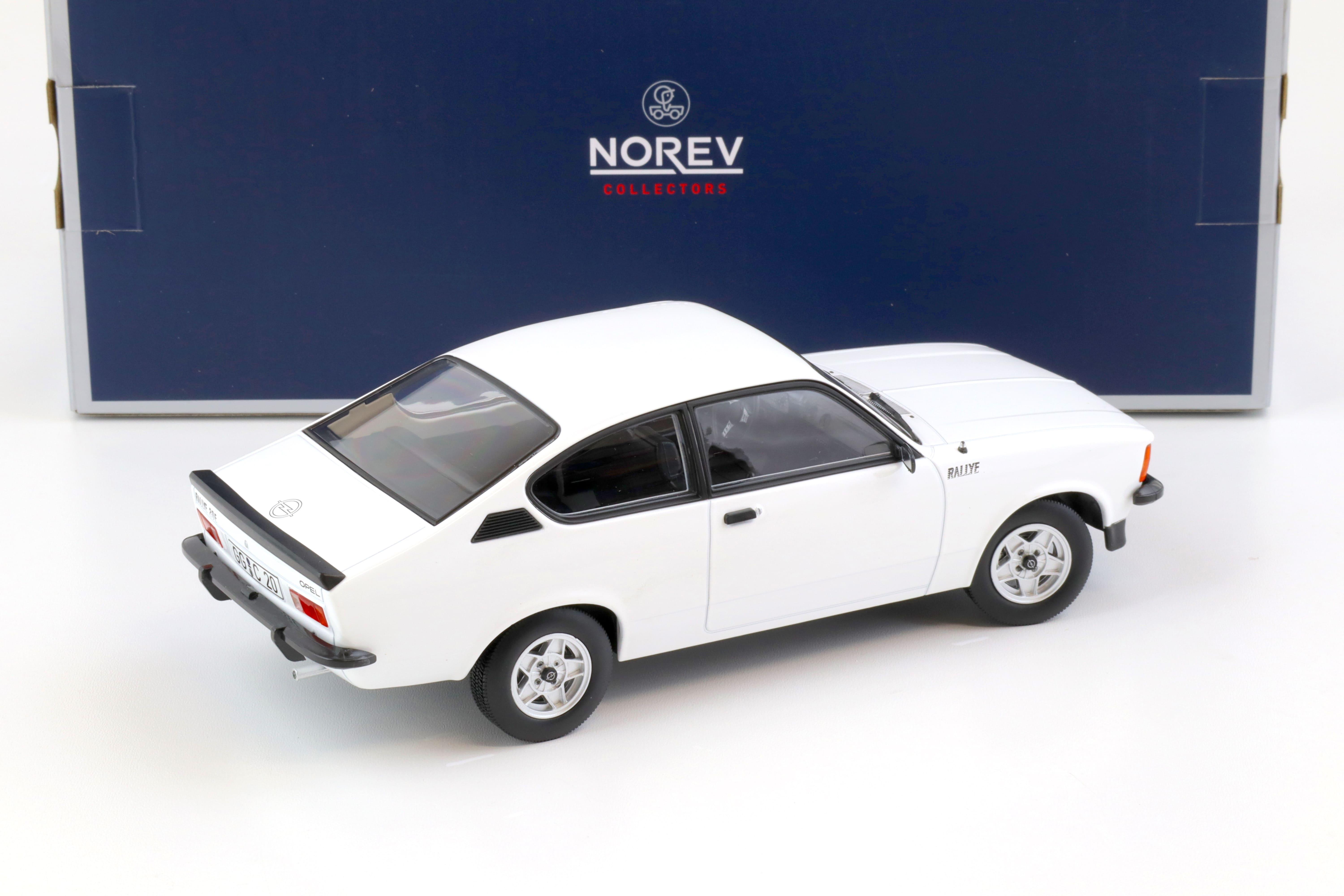1:18 Norev Opel Kadett Rallye C-Coupe 2.0 E 1977 white - Limited 500 pcs.
