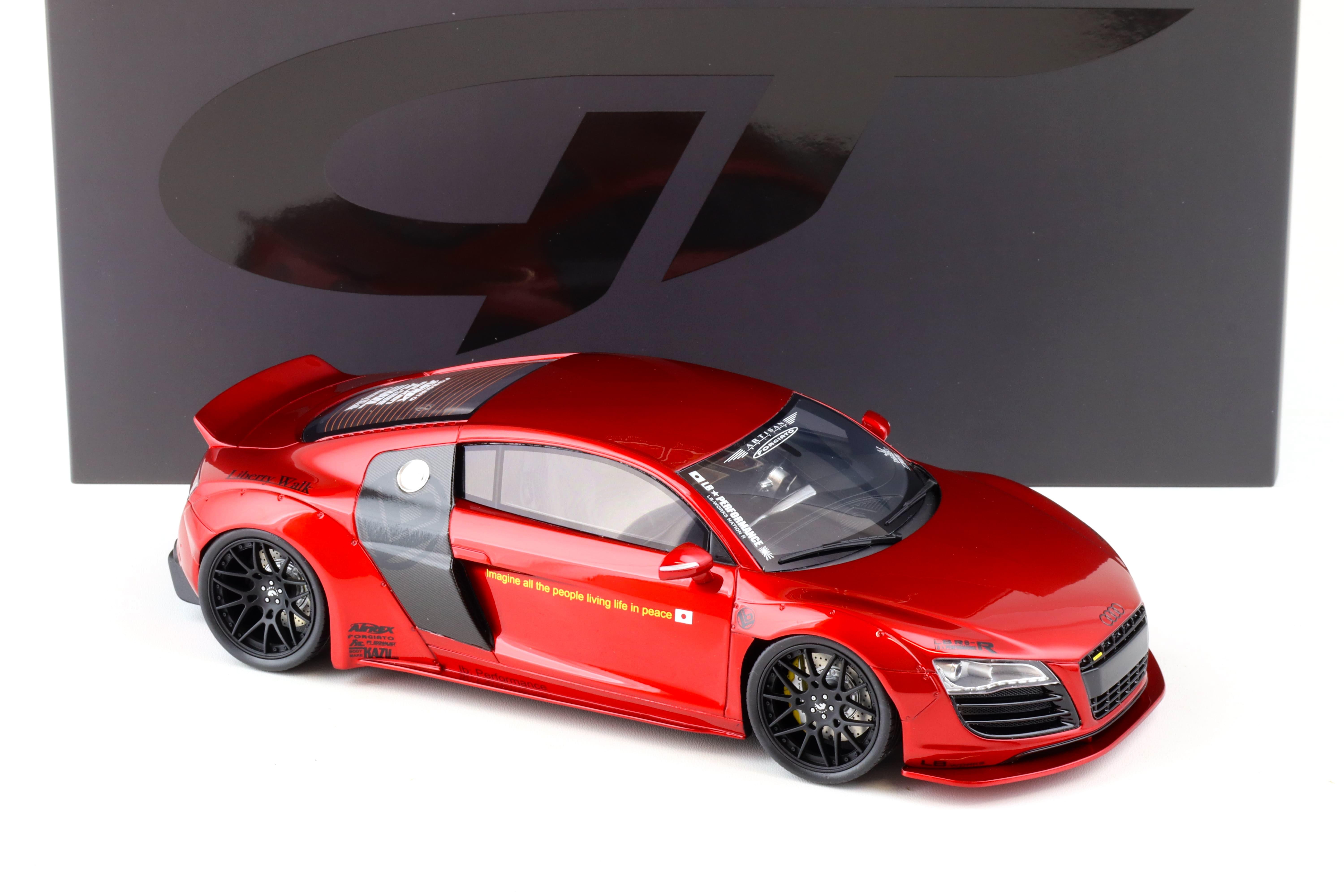 1:18 GT Spirit GT892 Audi R8 by LB-WORKS LBWK LB Performance 2022 red