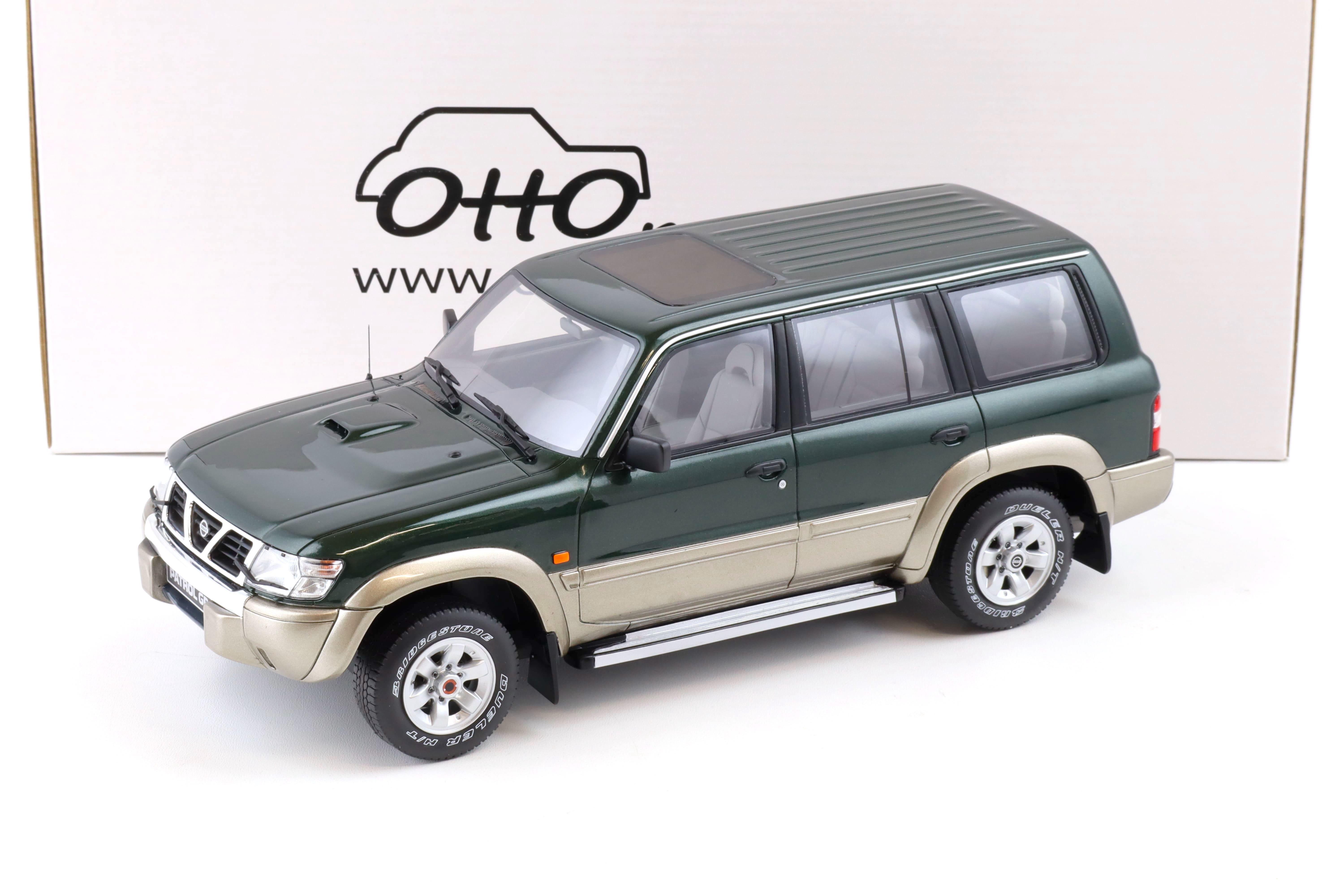 1:18 OTTO mobile OT433 Nissan Patrol GR Y61 green metallic 1998