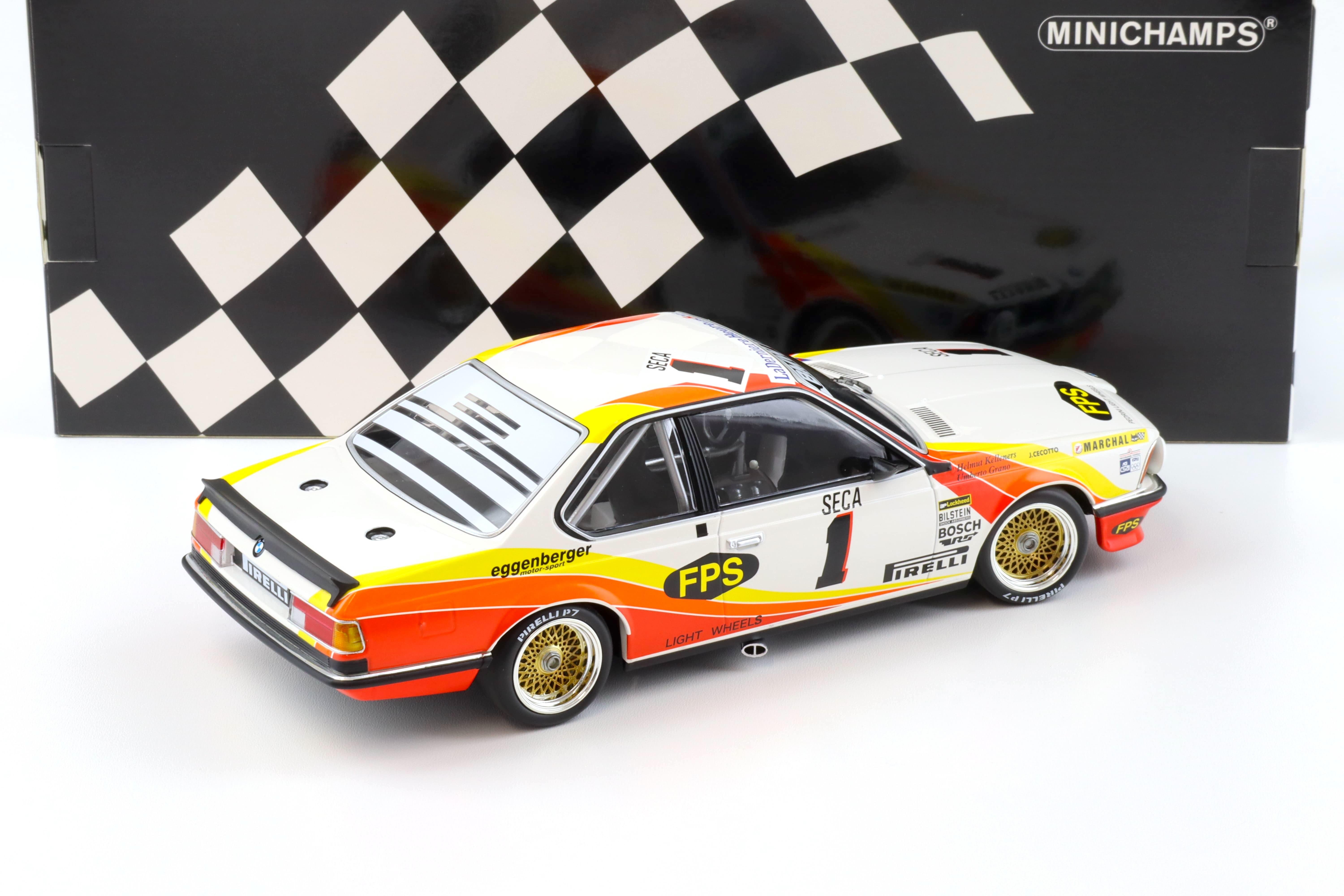 1:18 Minichamps BMW 635 CSI BMW Italia 24h SPA 1983 Cecotto/Kelleners/Grano