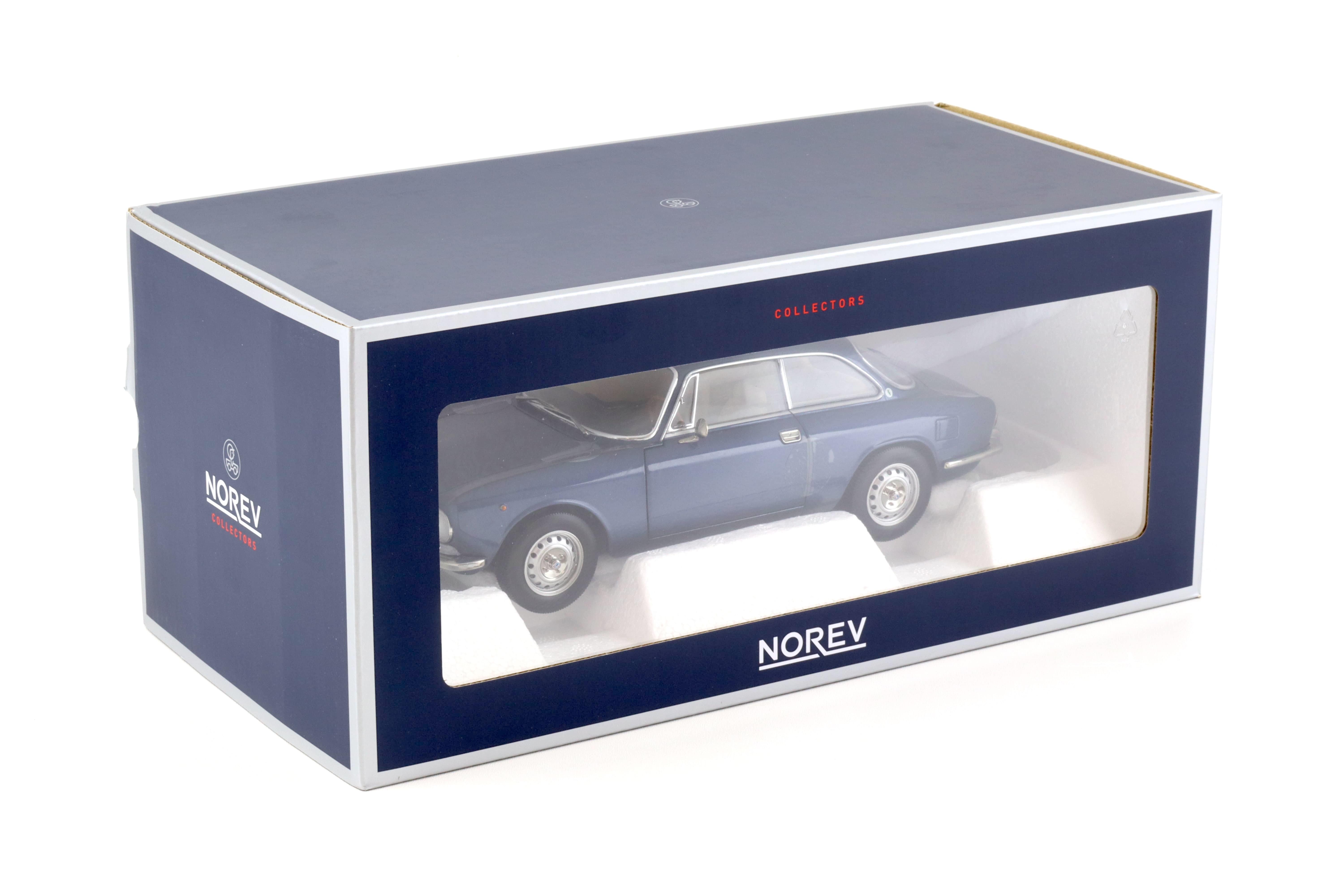 1:18 Norev Alfa Romeo 2000 GTV Coupe 1973 Blu Pervinca blue metallic - Limited 1000 pcs.