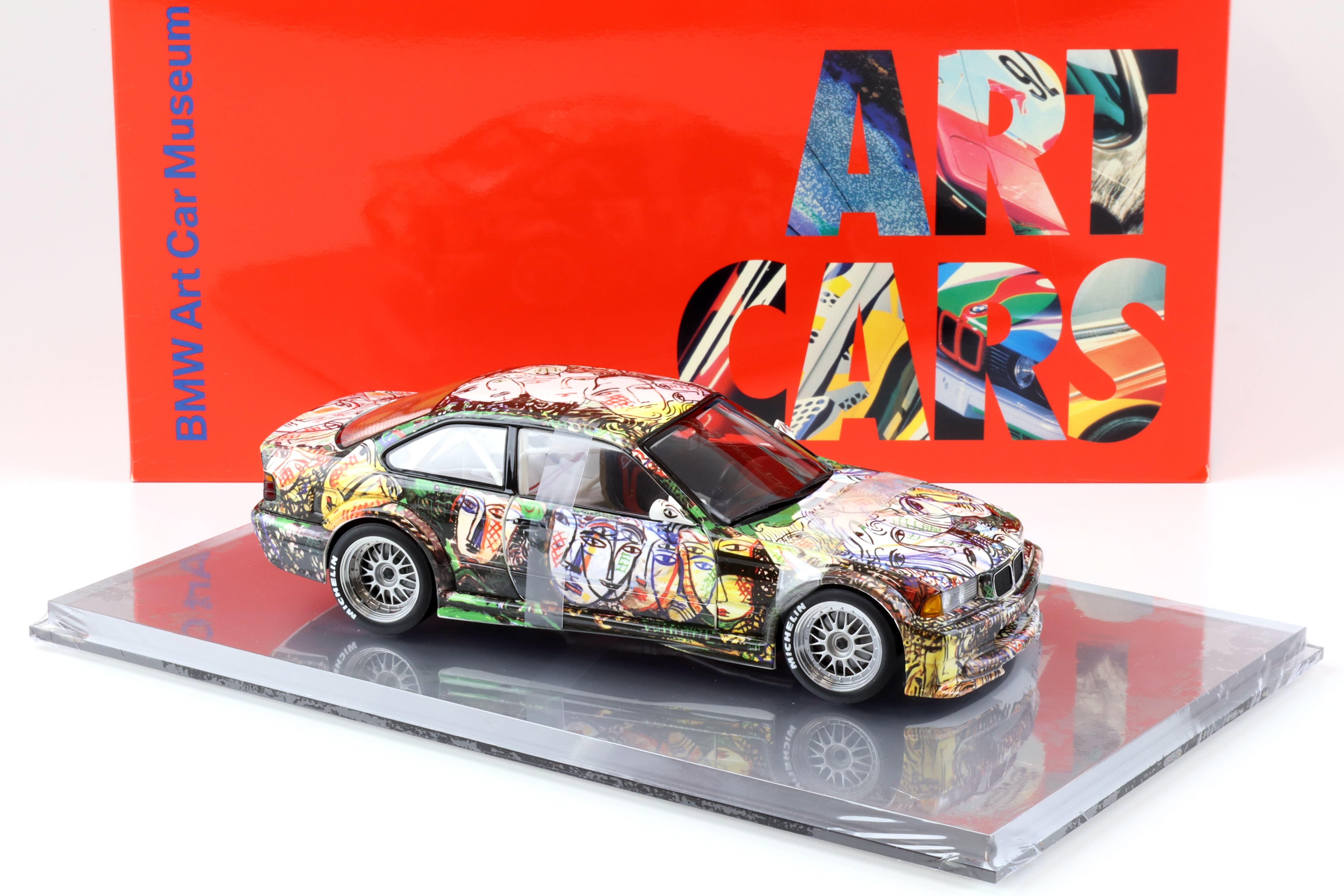 1:18 UT Models BMW M3 GTR E36 Sandro Chia ART CAR DEALER VERSION