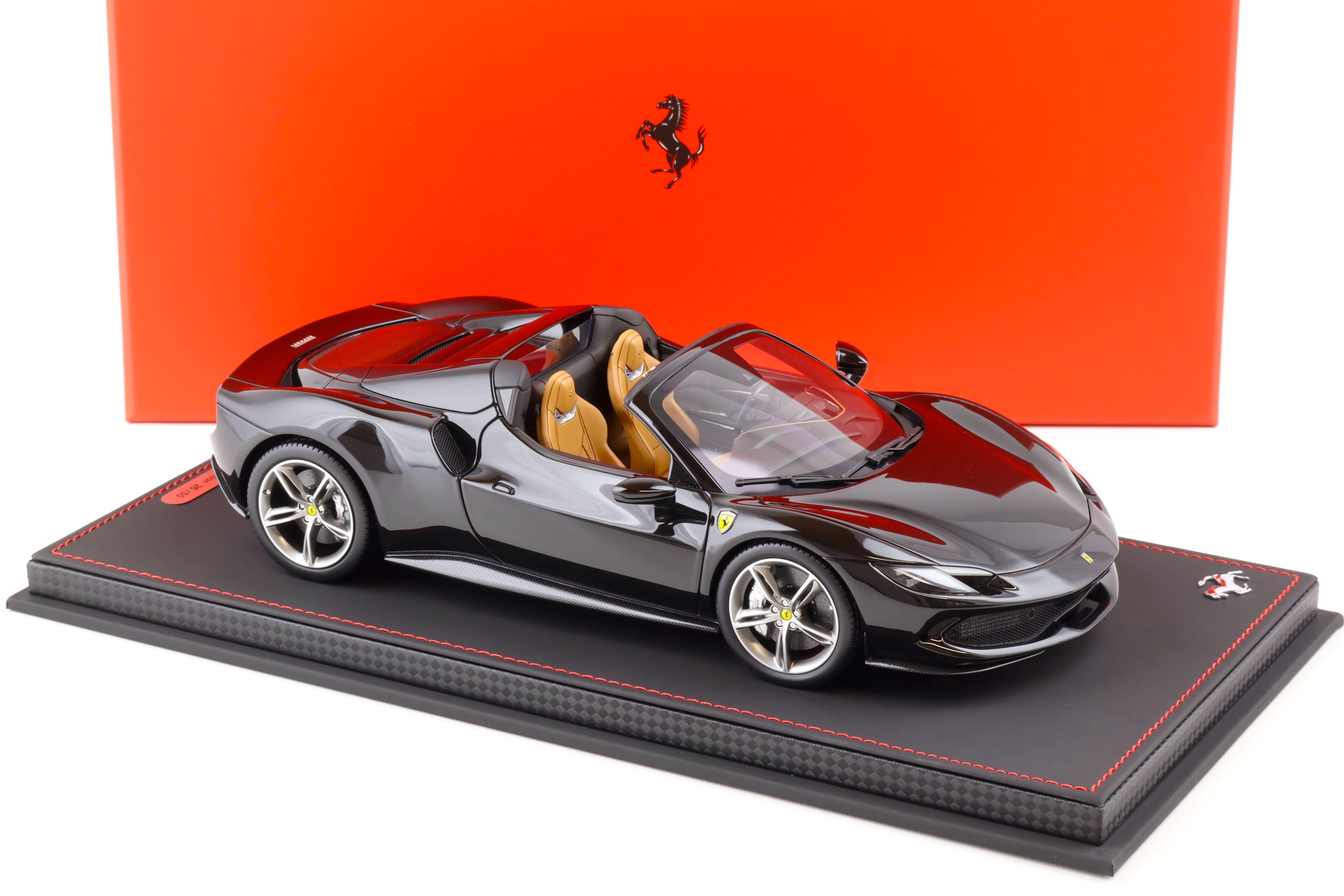 1:18 BBR Ferrari 296 GTS New Black Daytona - Limited 50 pcs.