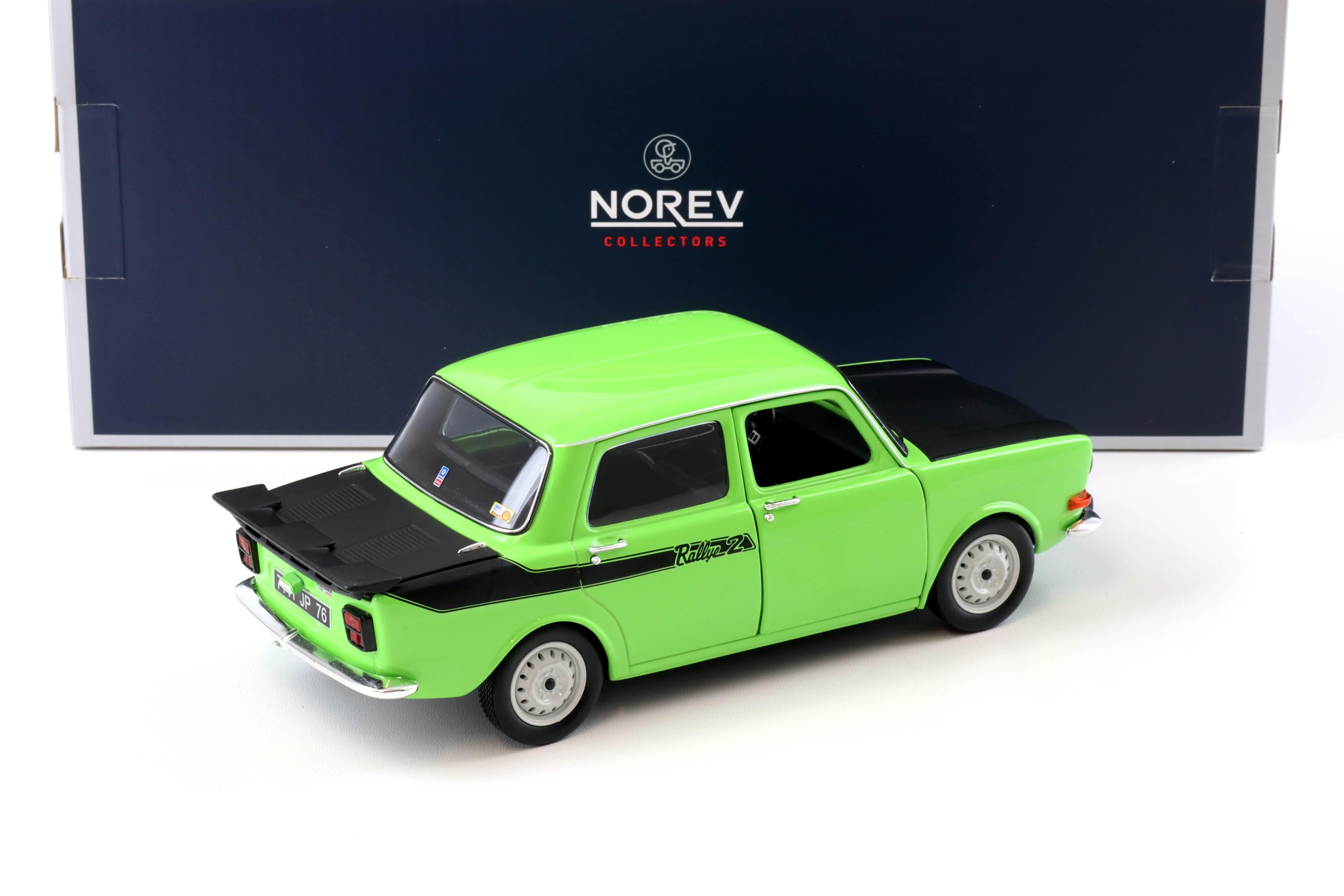 1:18 Norev Simca 1000 Rallye 2 Racing green/ matt black 1976