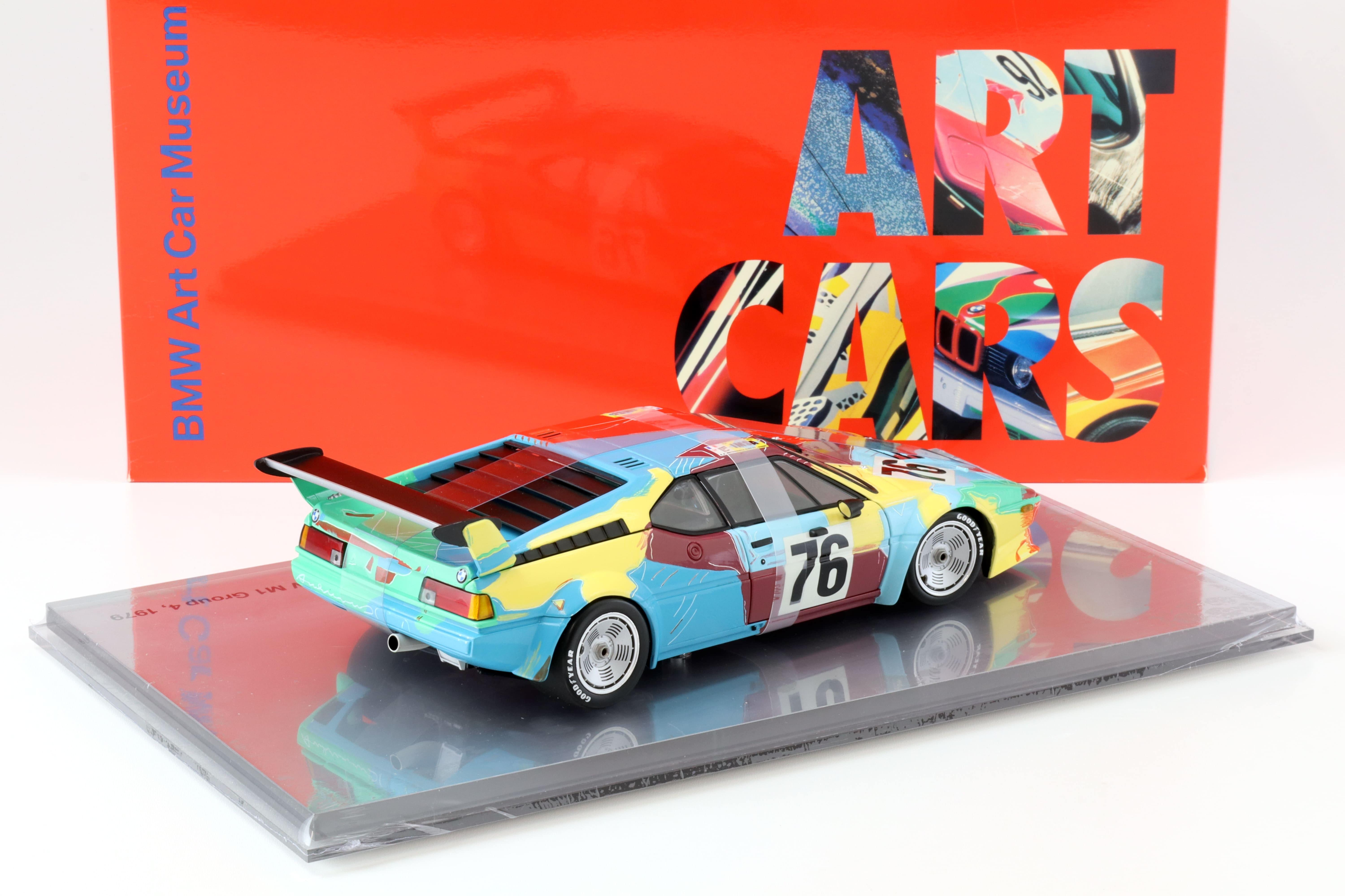 1:18 Minichamps BMW M1 ProCar Andy Warhol ART CAR DEALER VERSION