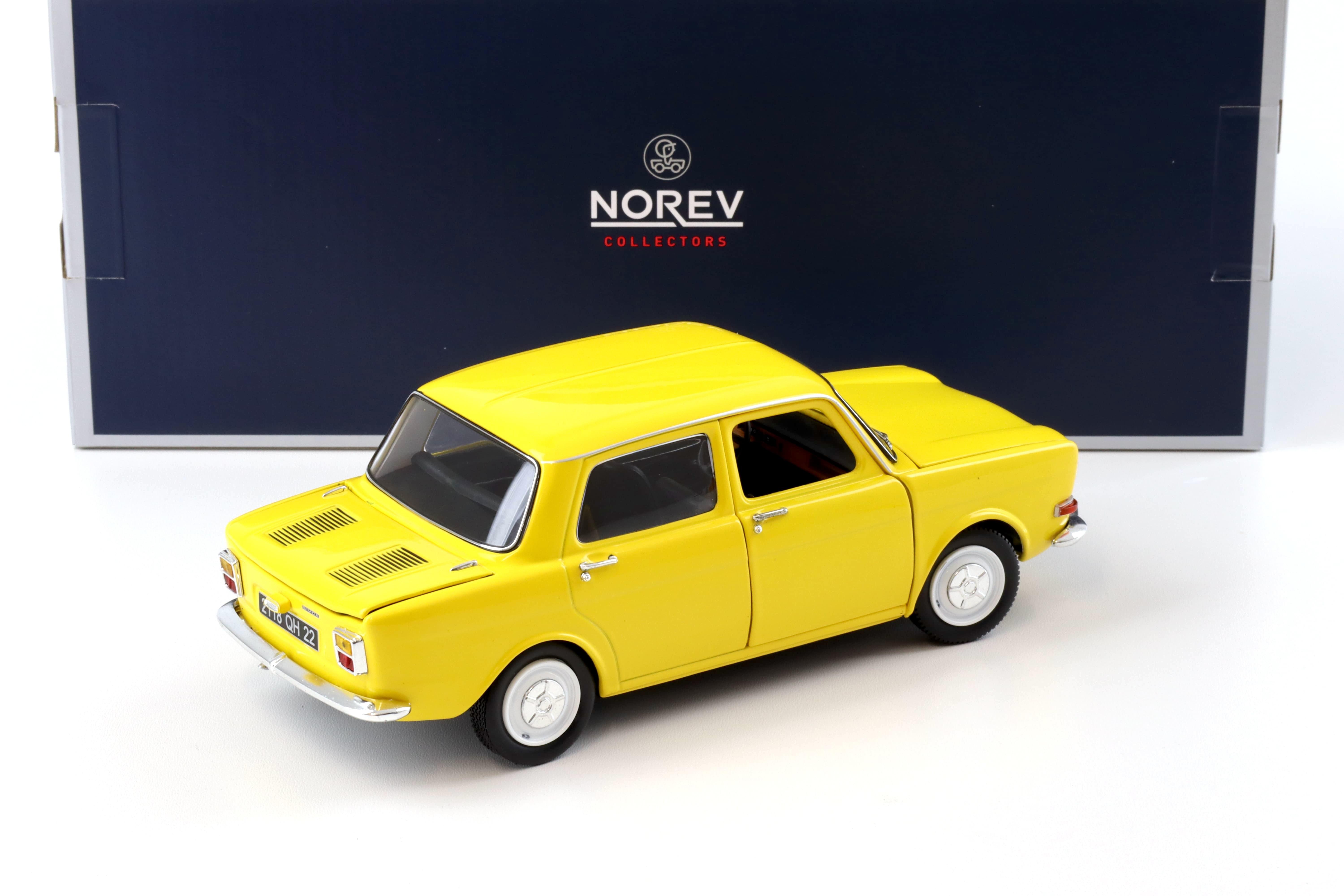 1:18 Norev Simca 1000 LS 1974 Maya yellow