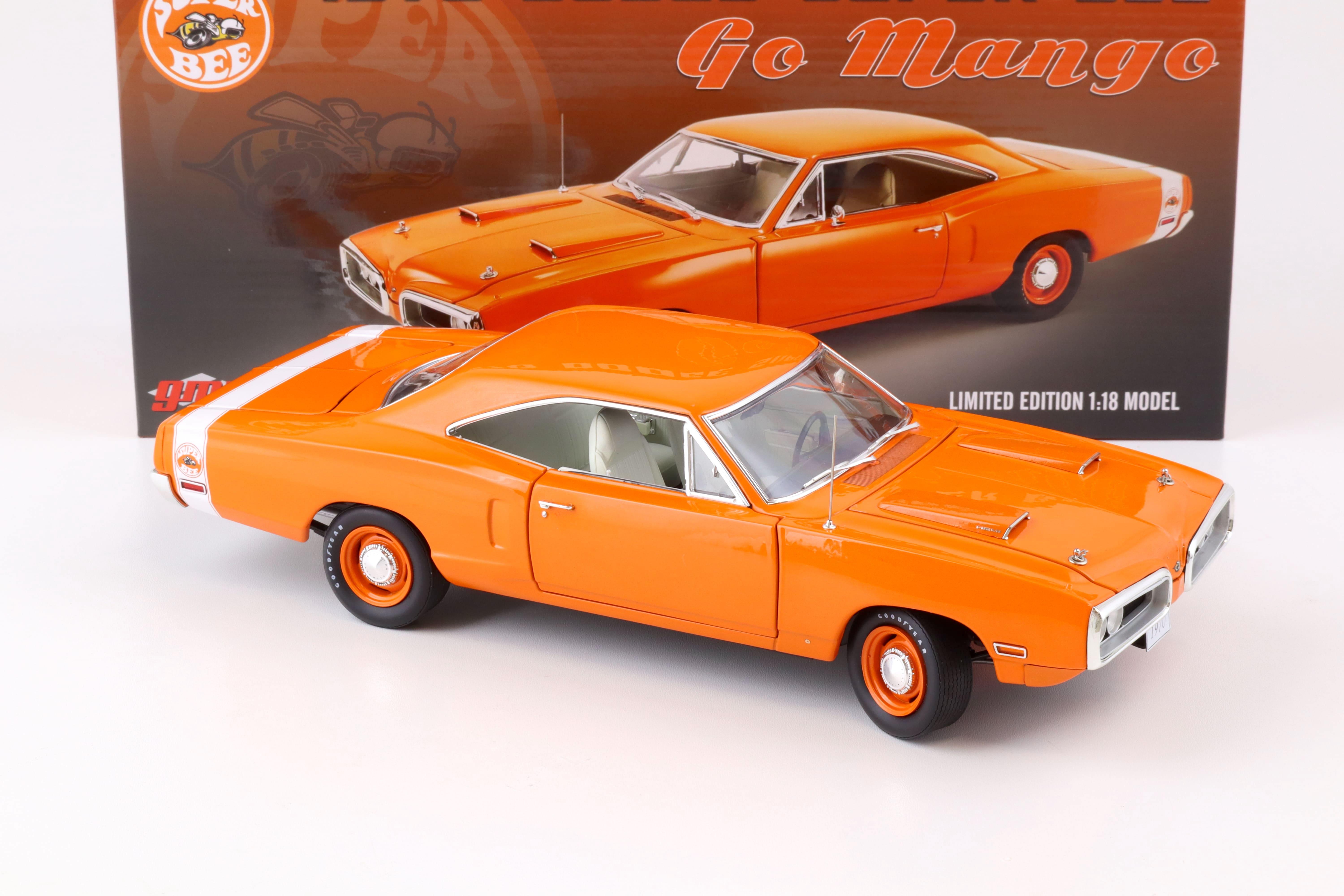 1:18 GMP 1970 Dodge Coronet Super Bee Go Mango orange 18956