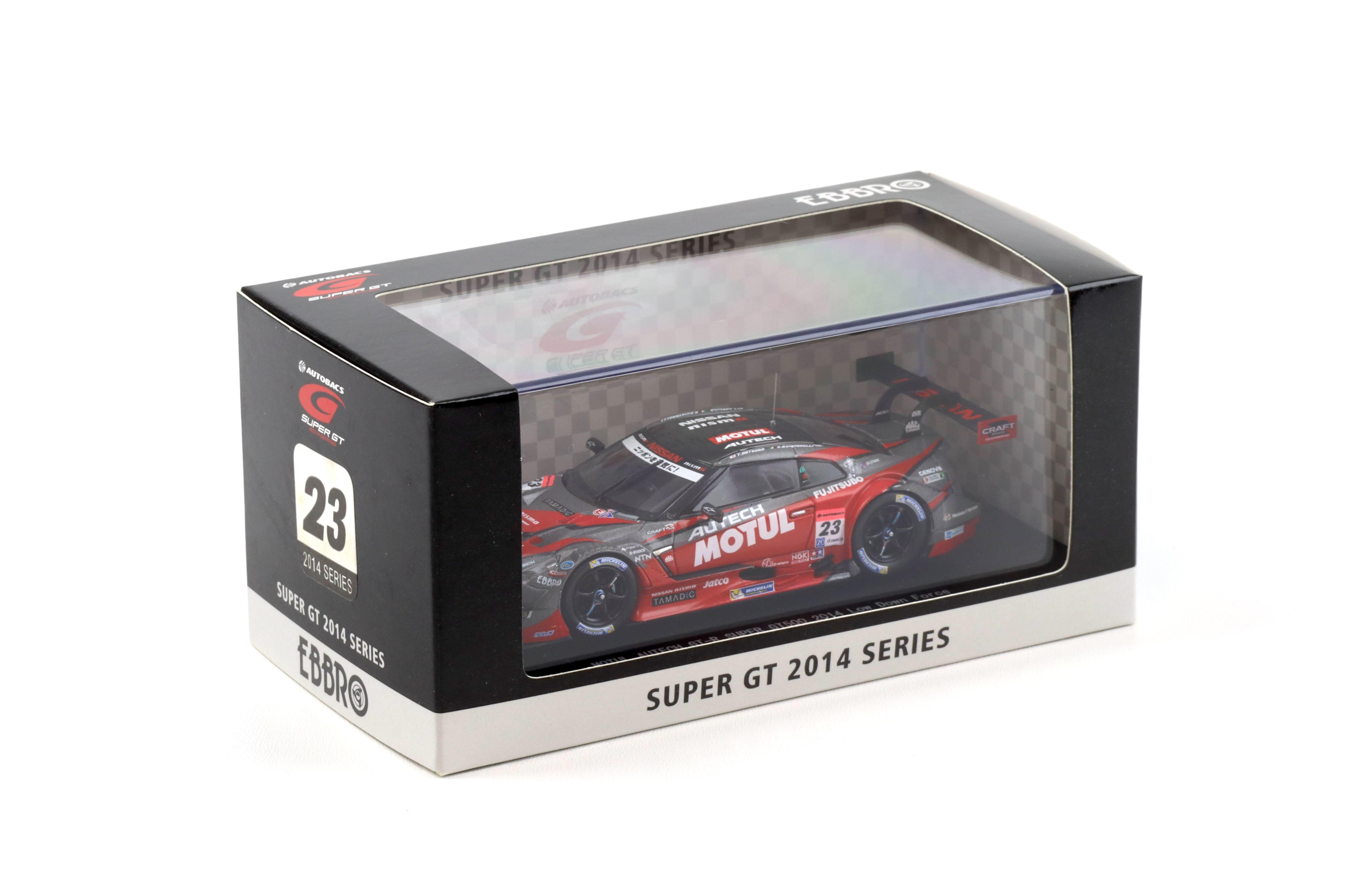 1:43 Ebbro Nissan GT-R MOTUL AUTECH GT-R Rd.2 Fuji 2014 #23 LDF Matsuda