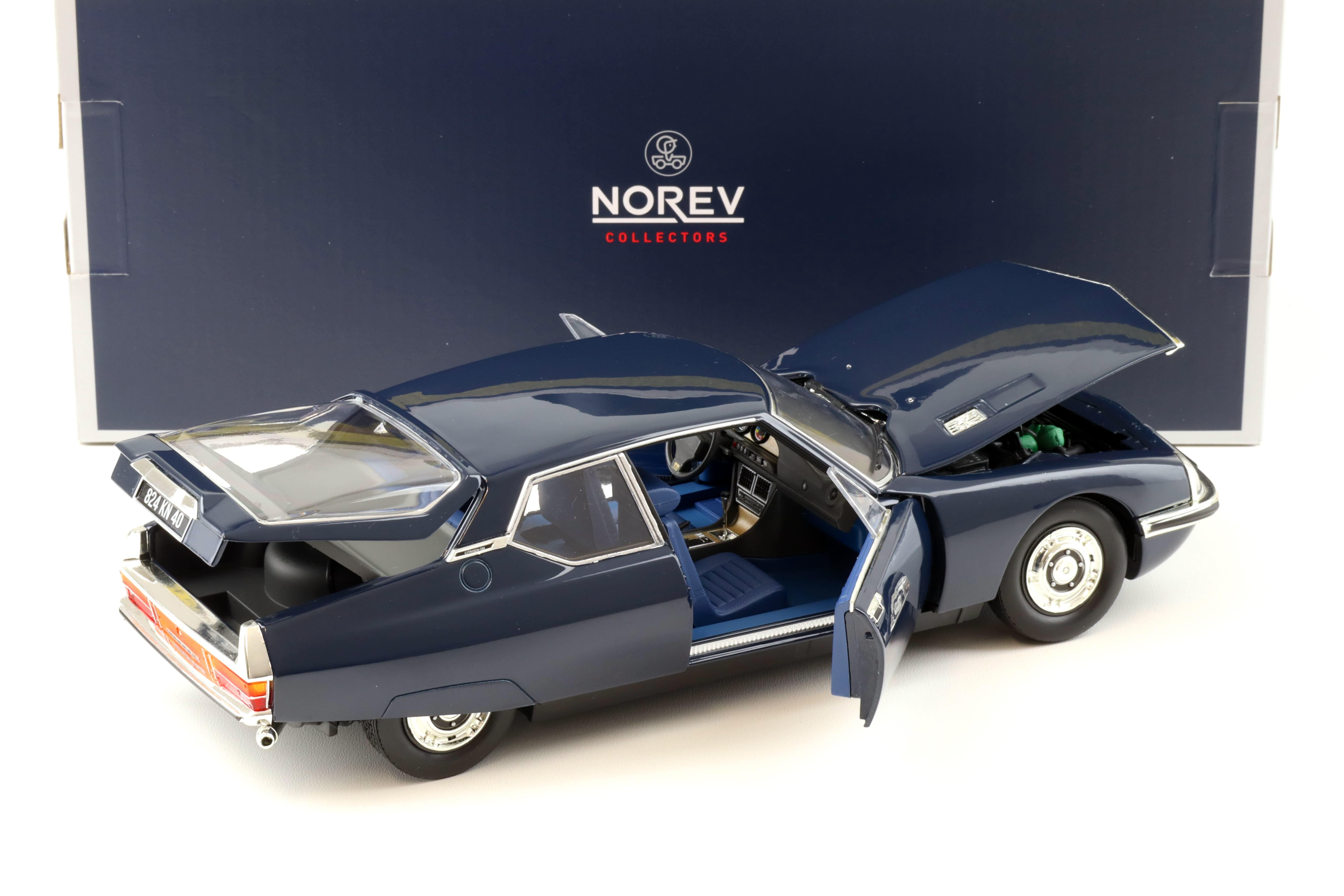 1:18 Norev Citroen SM 1972 Orient blue 181732