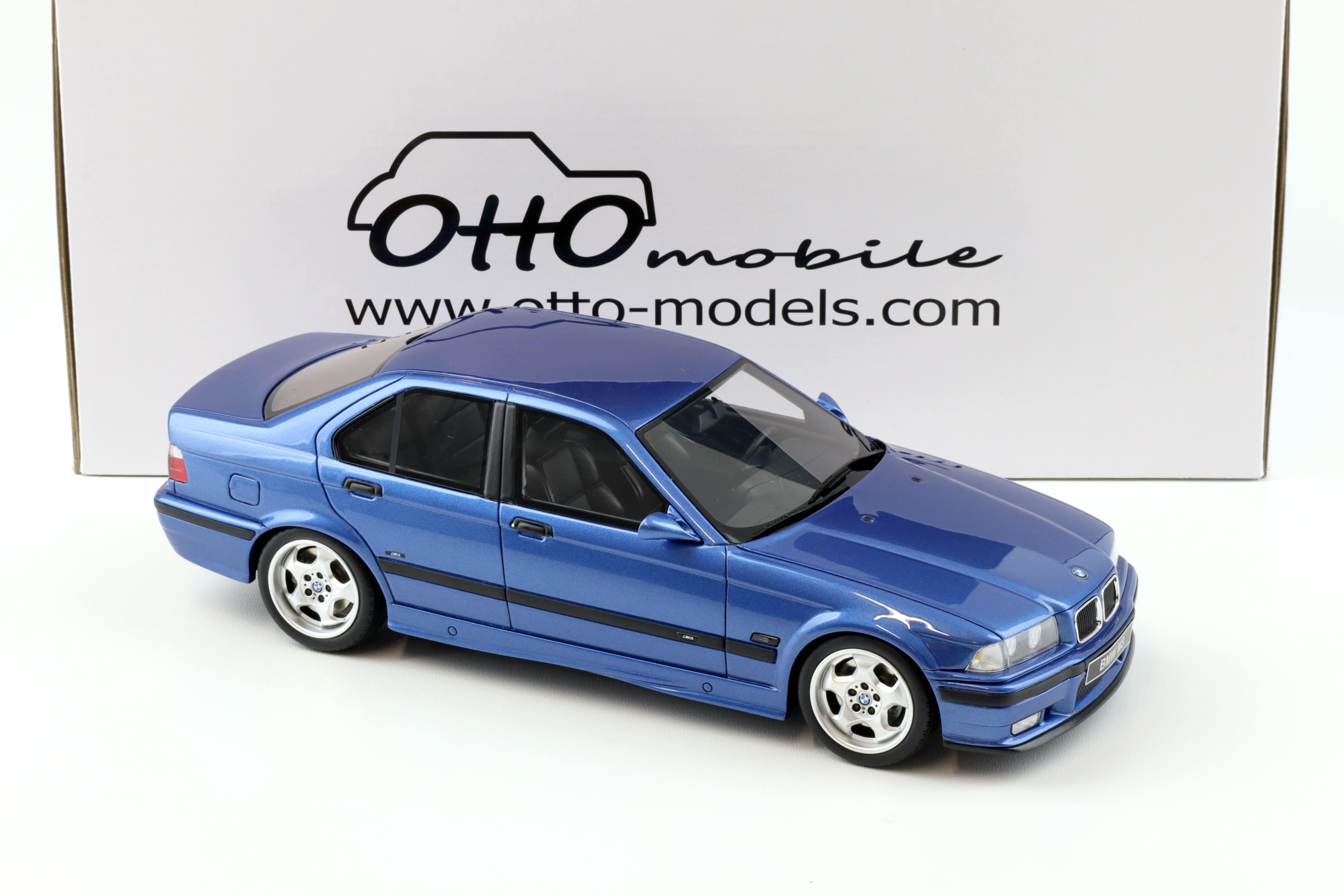 1:18 OTTO mobile OT1082 BMW M3 E36 Limousine Estoril blue 1995