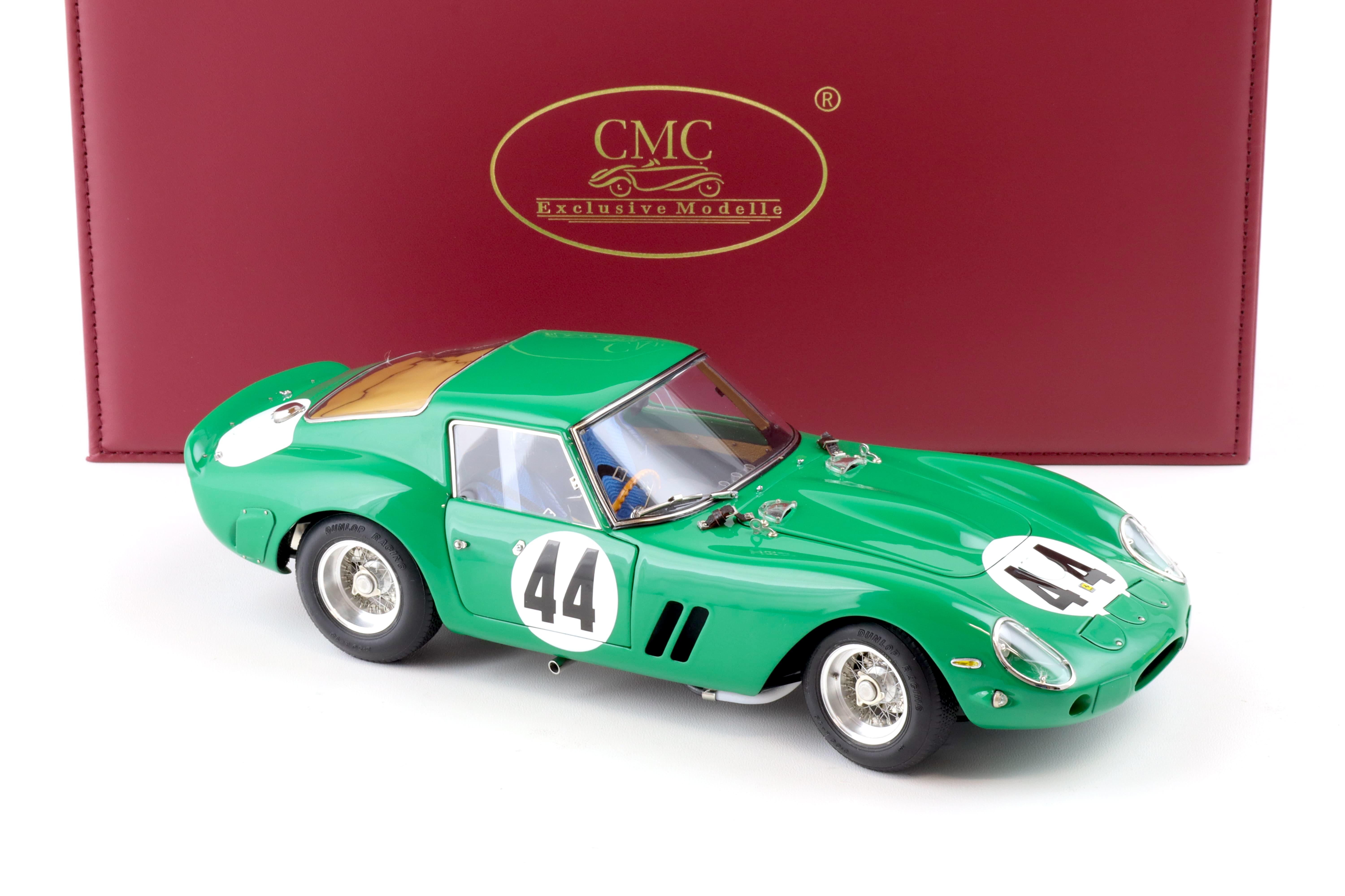 1:18 CMC Ferrari 250 GTO Silverstone 1963 David Piper #44 green M-248