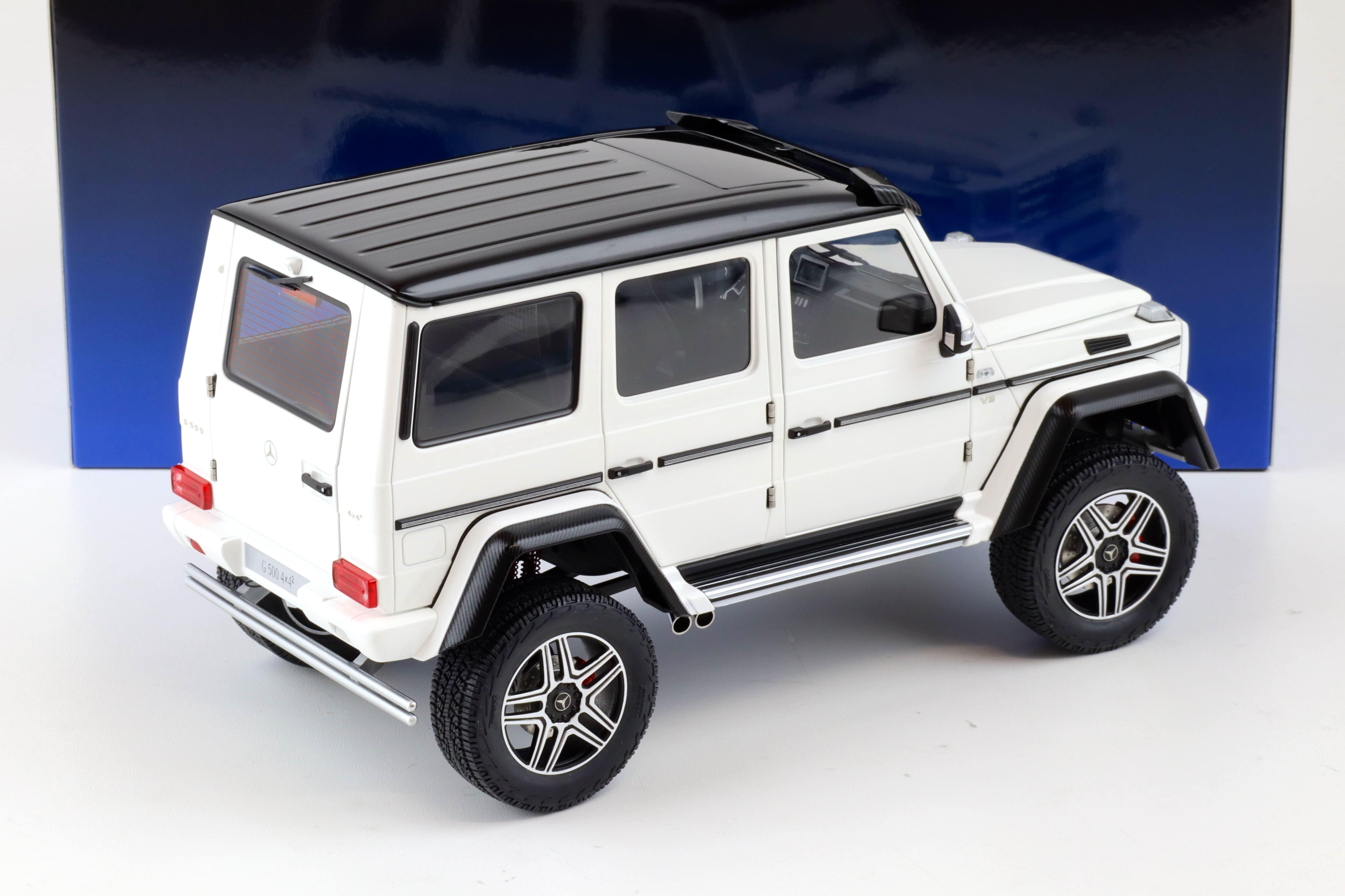 1:18 AUTOart Mercedes G500 4×4² G-Klasse Gloss white 76316