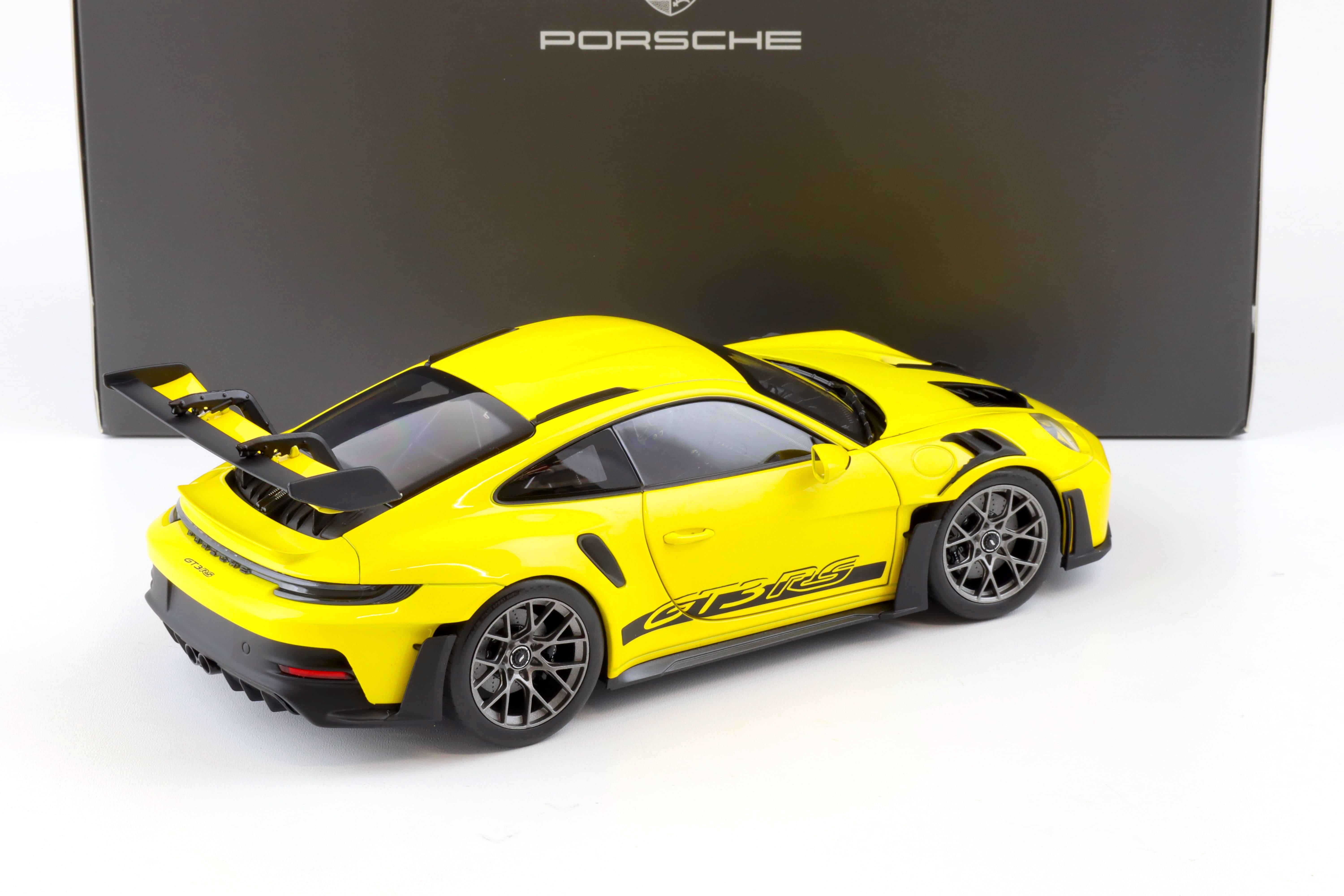 1:18 Norev Porsche 911 (992) GT3 RS Coupe 2022 Racing yellow WAP DEALER