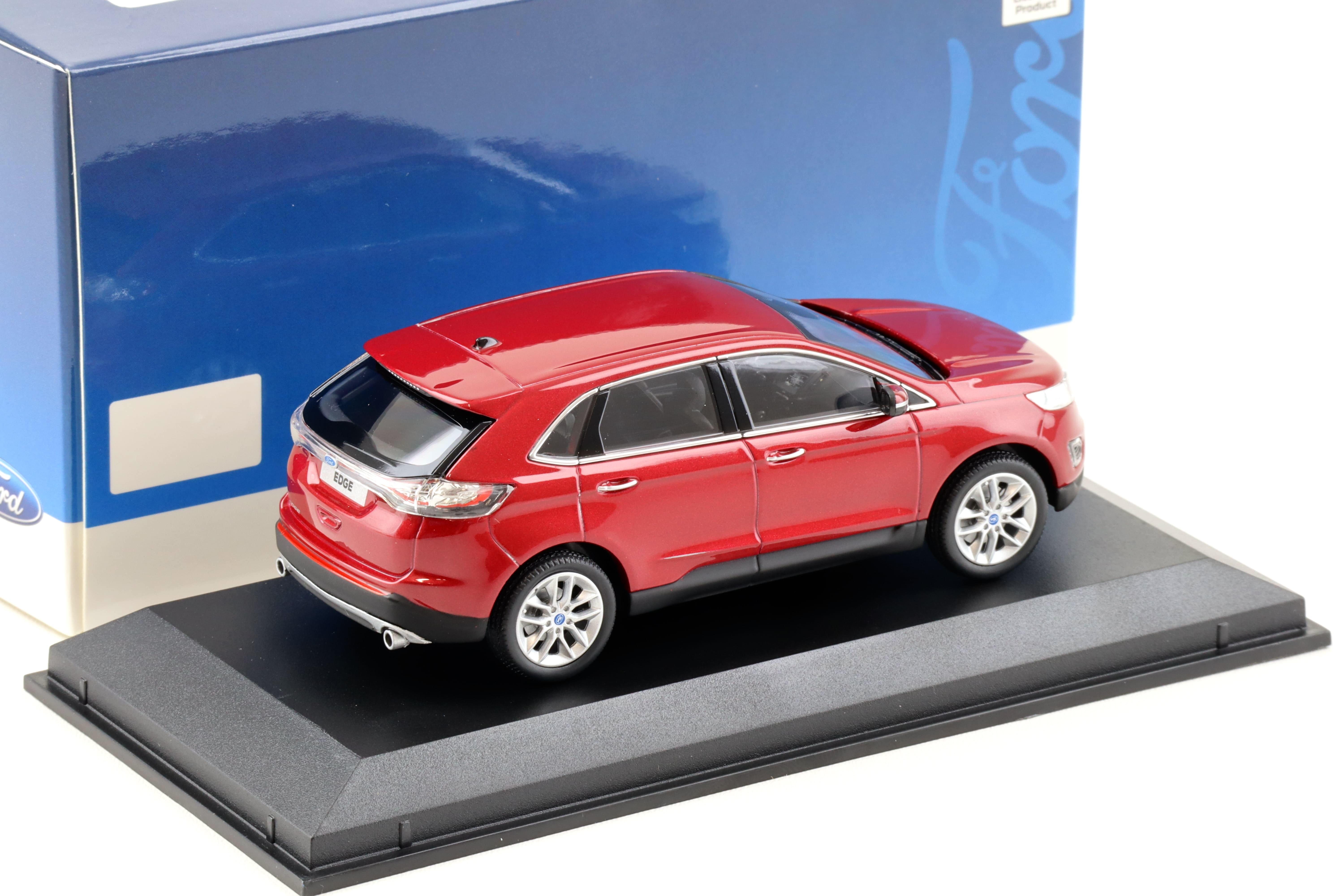 1:43 Norev 2015 Ford Edge SUV Ruby red metallic Ford Collection