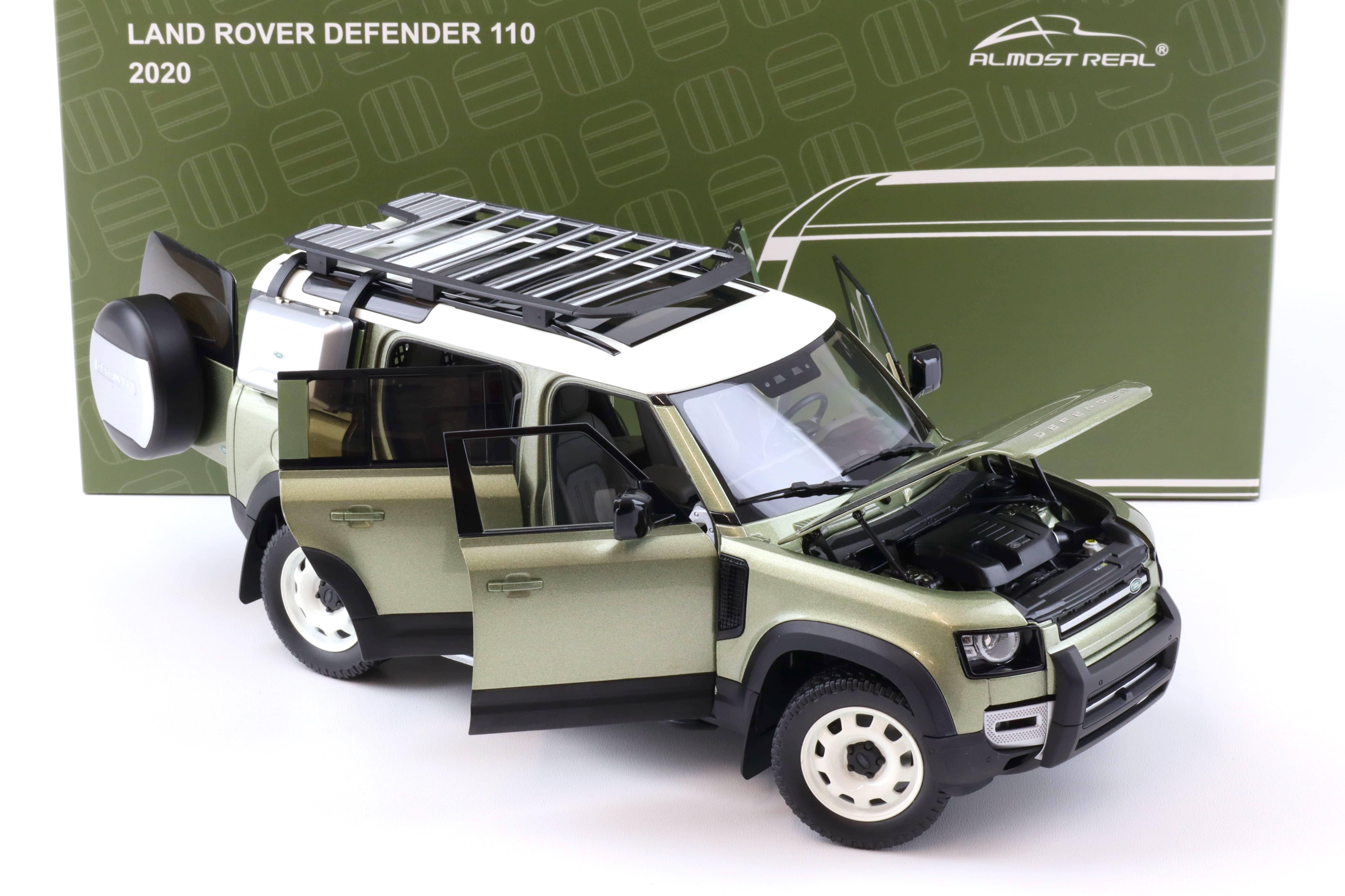 1:18 Almost Real Land Rover Defender 110 Pangea green 2020