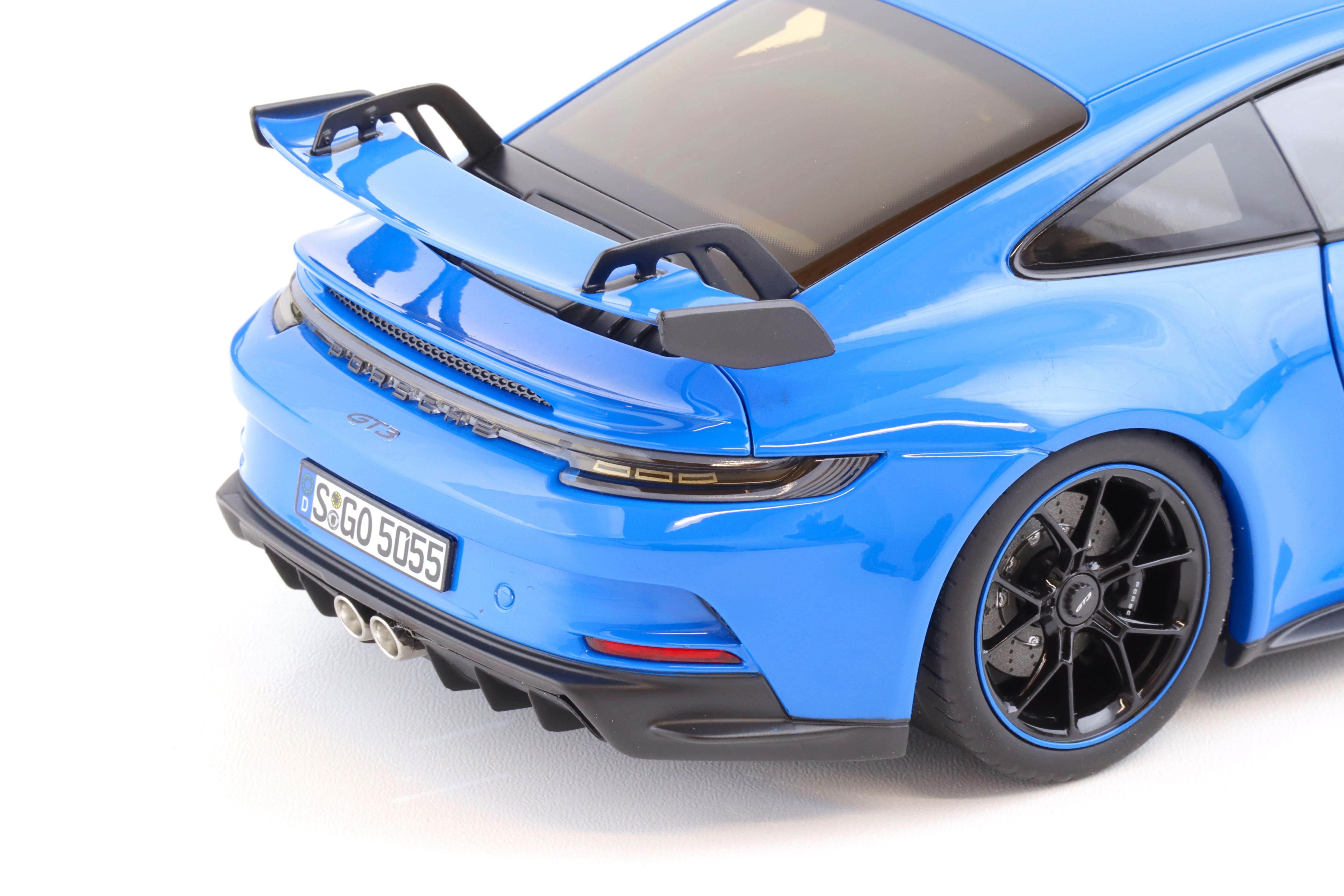 1:18 Norev Porsche 911 (992) GT3 Coupe Shark blue 2021 - Limited 504 pcs.