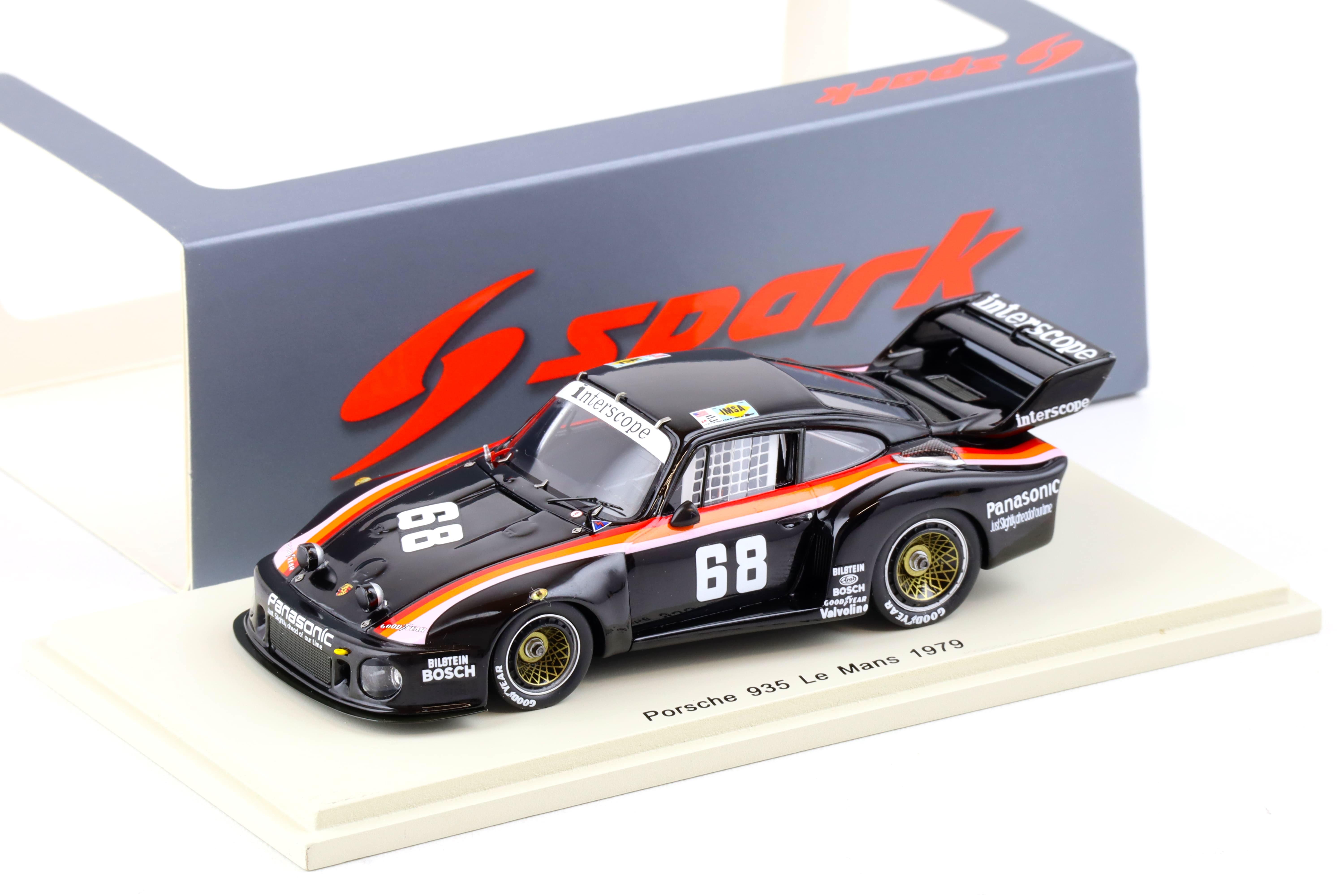 1:43 Spark Porsche 935 Le Mans 1979 INTERSCOPE #68 Minter/ Morton