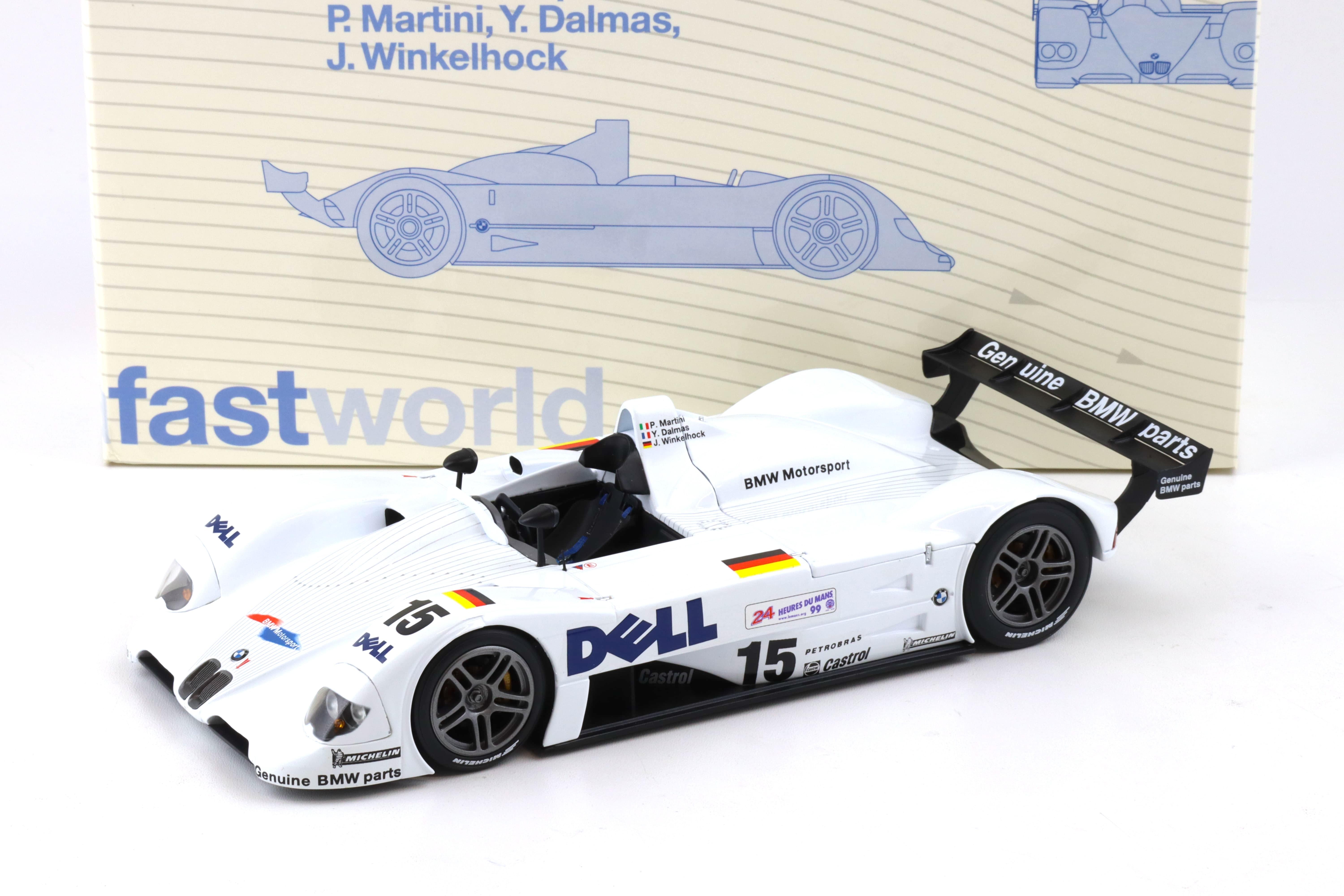 1:18 Kyosho BMW V12 LMR Winner Le Mans 1999 Martini/ Dalmas/ Winkelhock DEALER