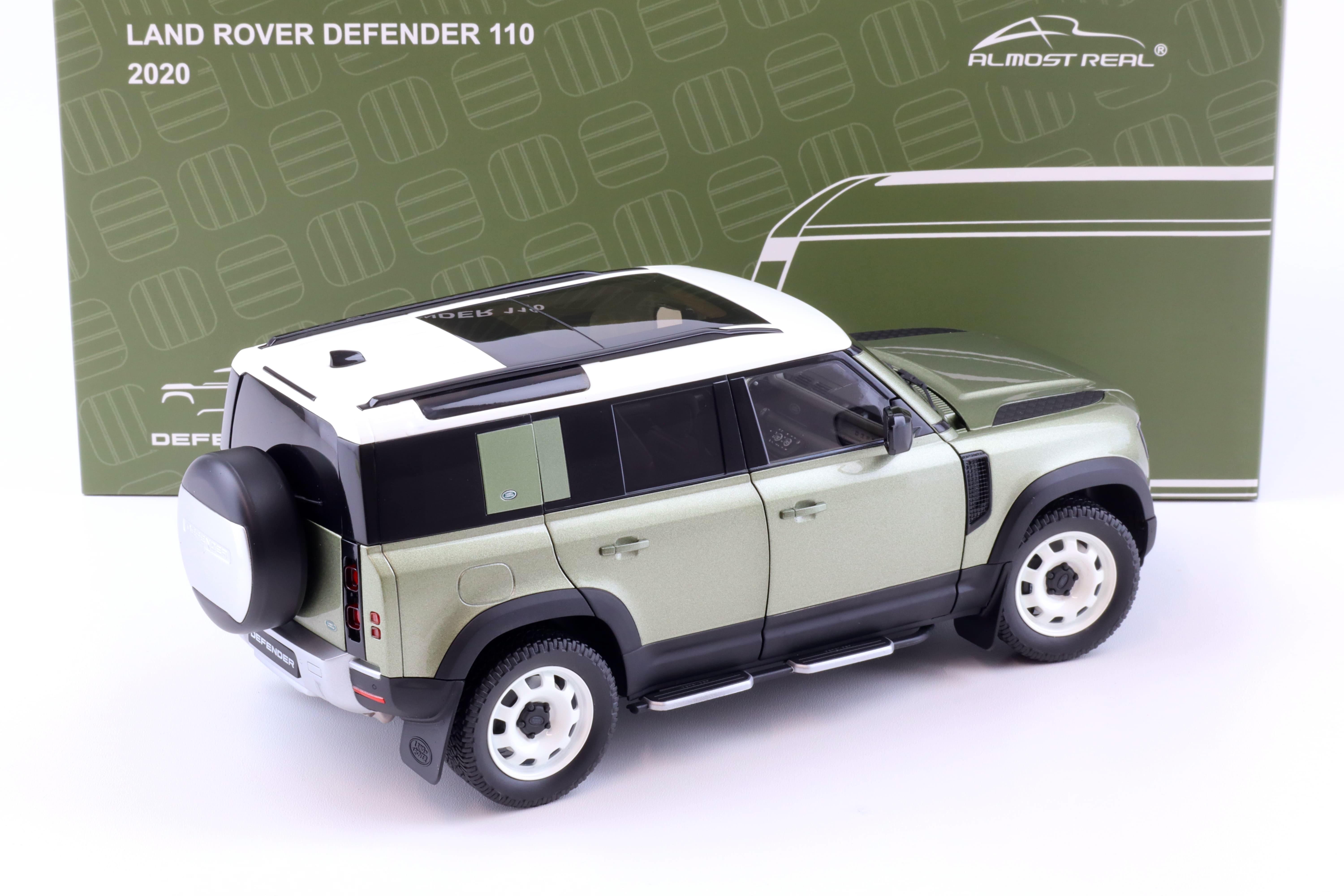 1:18 Almost Real Land Rover Defender 110 Pangea green 2020