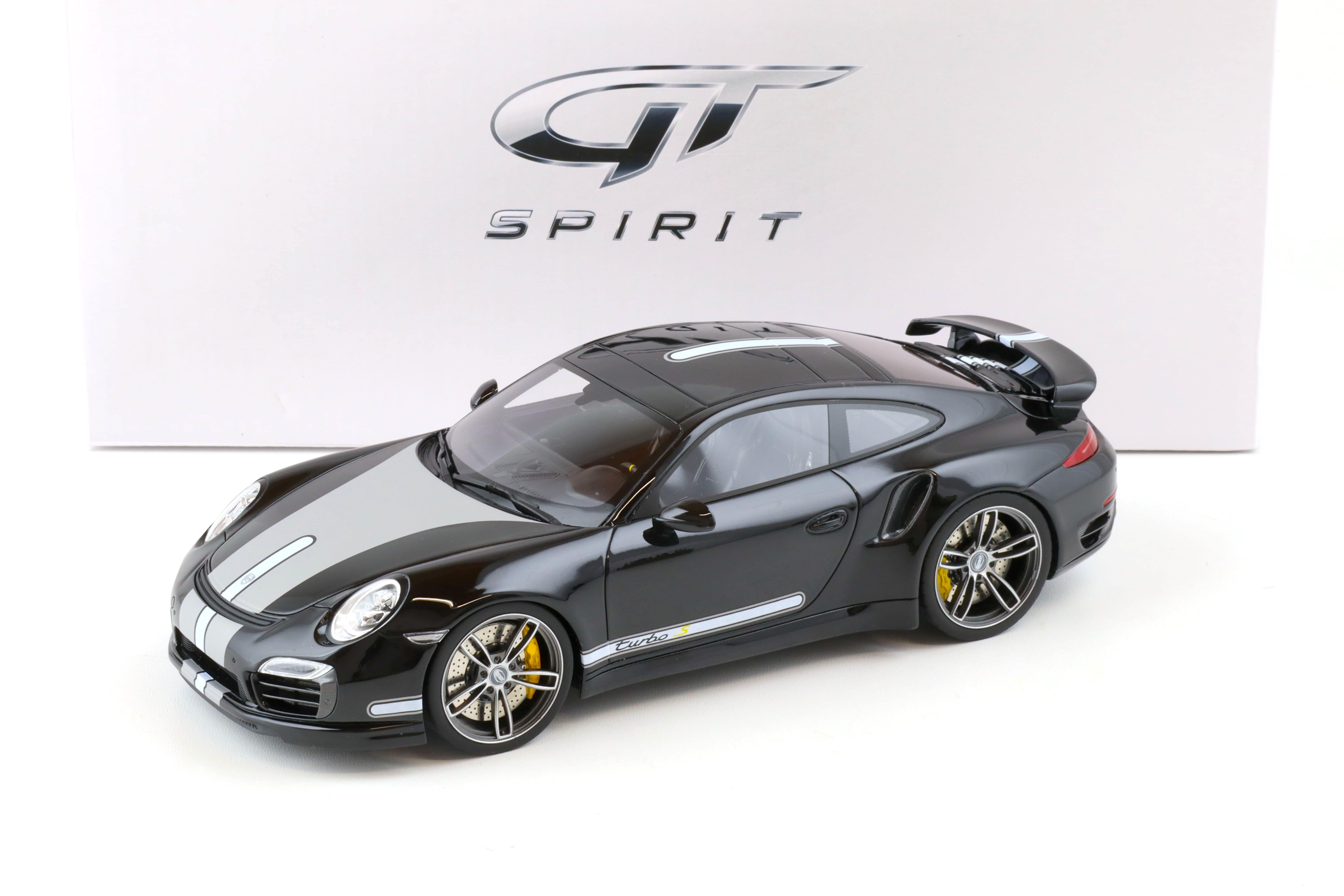 1:18 GT Spirit ZM025 Porsche 911 (991) Turbo S Coupe TECHART black