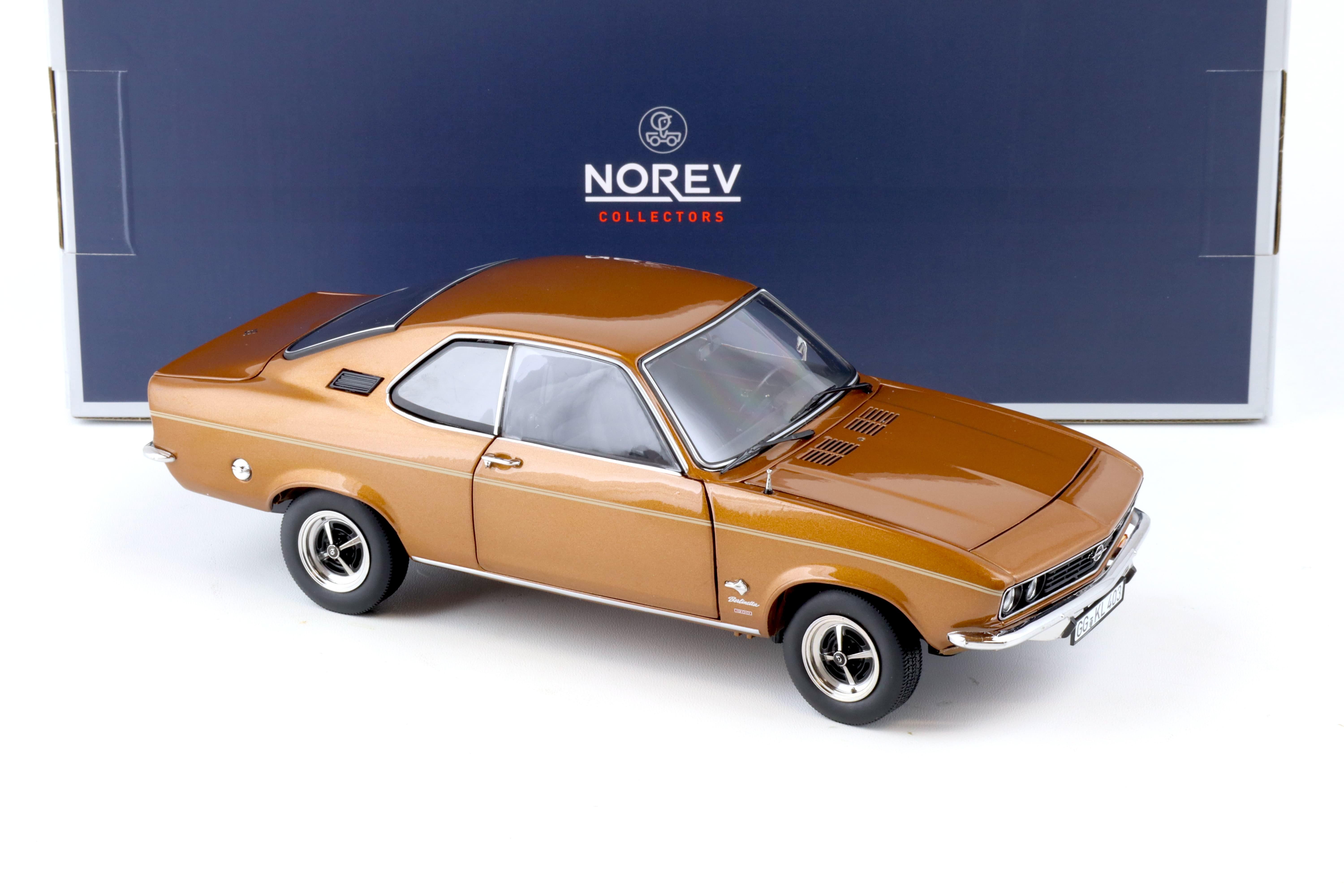 1:18 Norev Opel Manta A Coupe 1970 Bronce metallic 183624