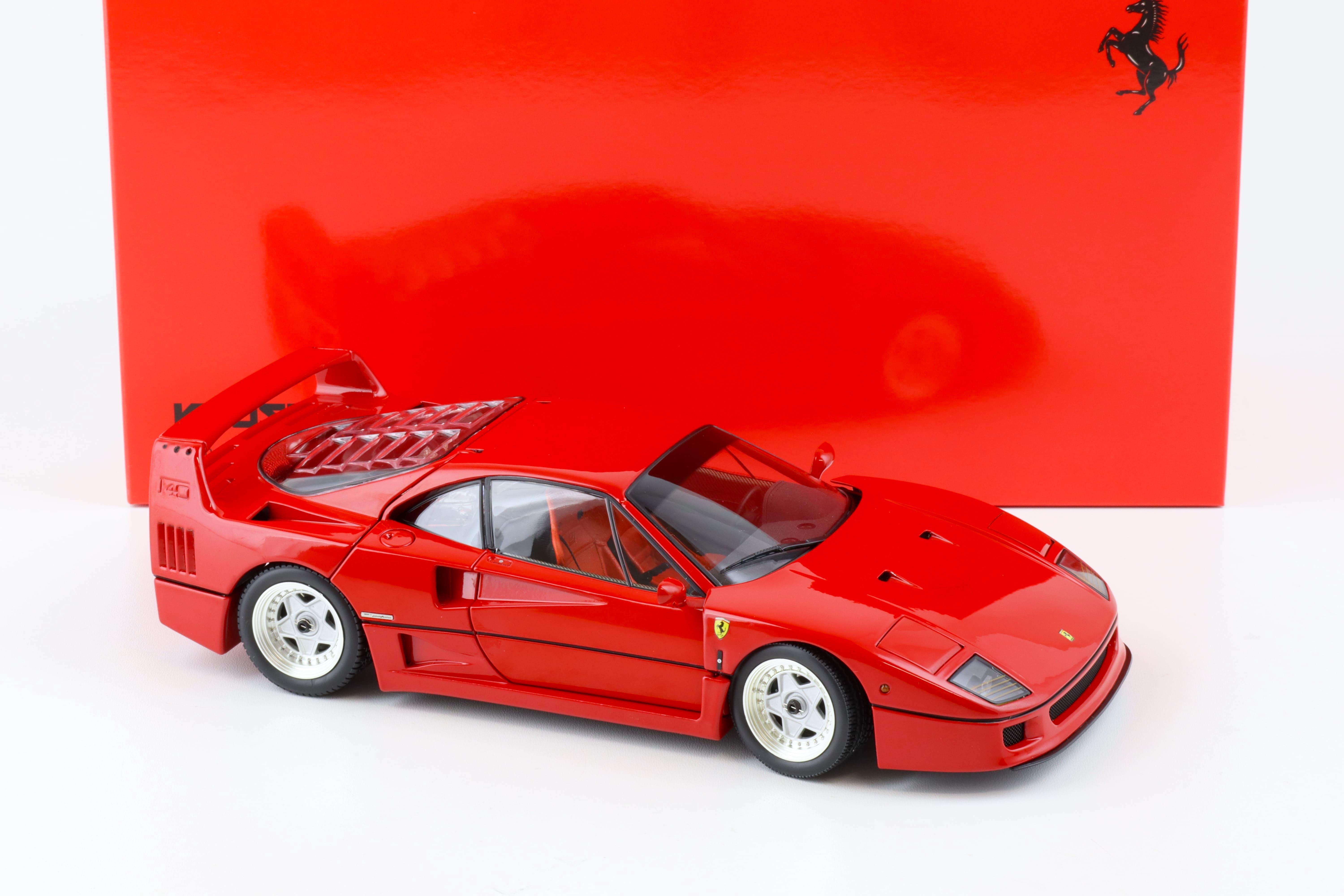 1:18 Kyosho 1987 Ferrari F40 Coupe red 08416R Die-Cast