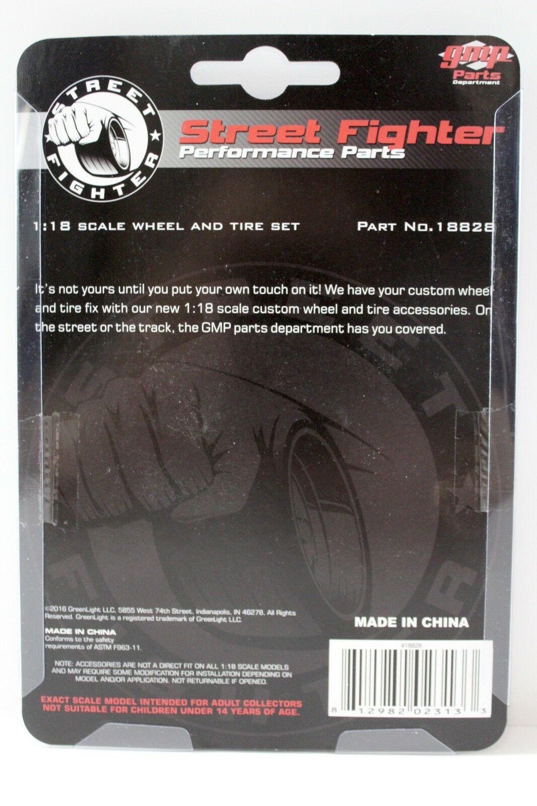 1:18 GMP Street Fighter Roadrunner Räder Wheel SET 4 pcs.